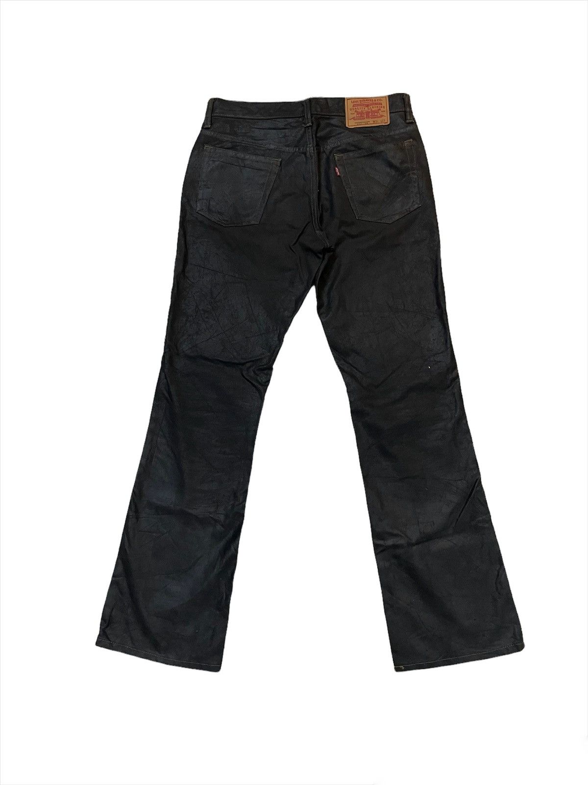 Levi's × Levi's Made & Crafted Levi’s 517 Flare Waxed Dark Brown Denim Size US 30 / EU 46 - 2 Thumbnail
