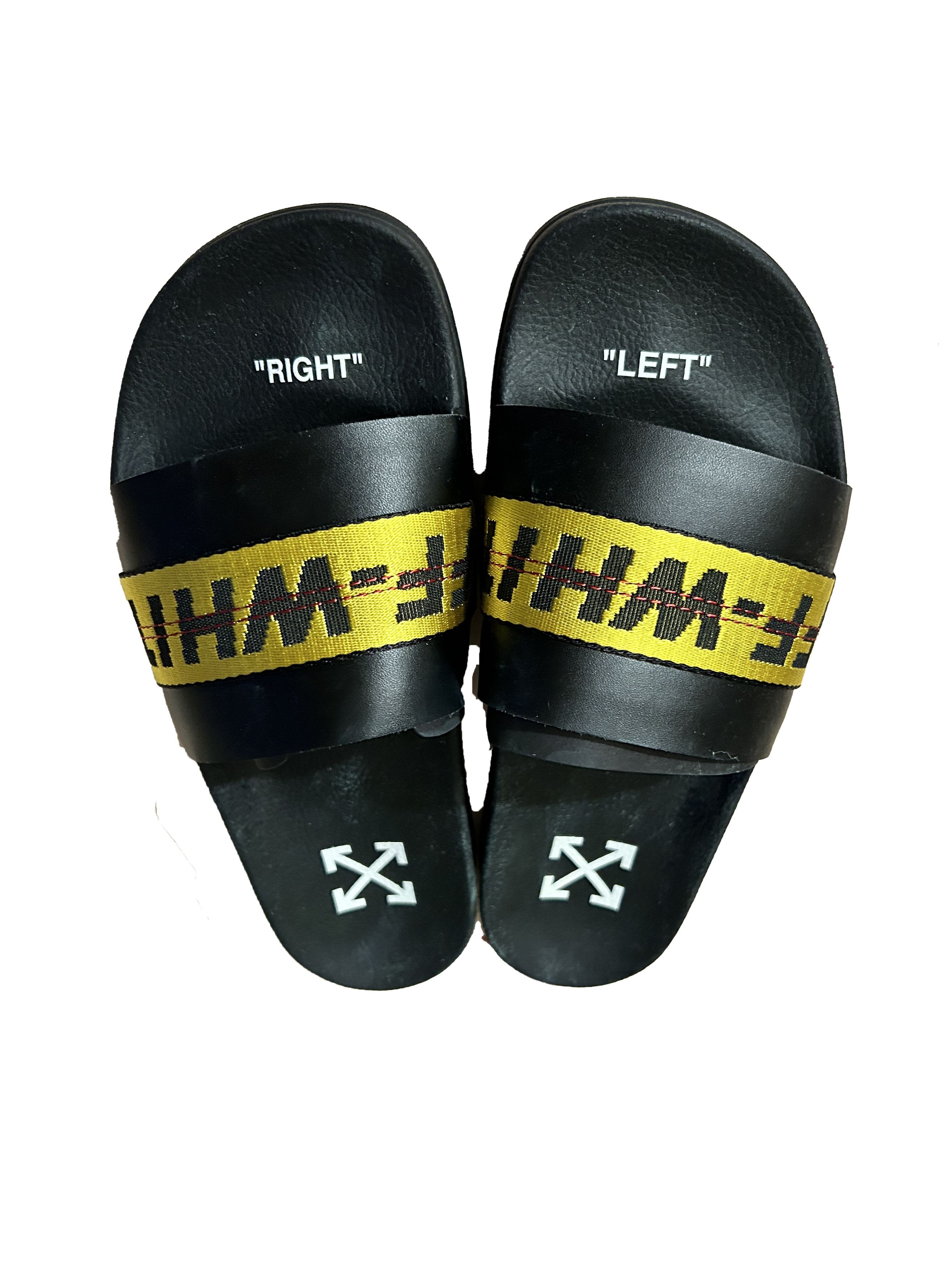 Off-White Off-White Industrial Sliders Black Size US 8.5 / EU 41-42 - 3 Thumbnail
