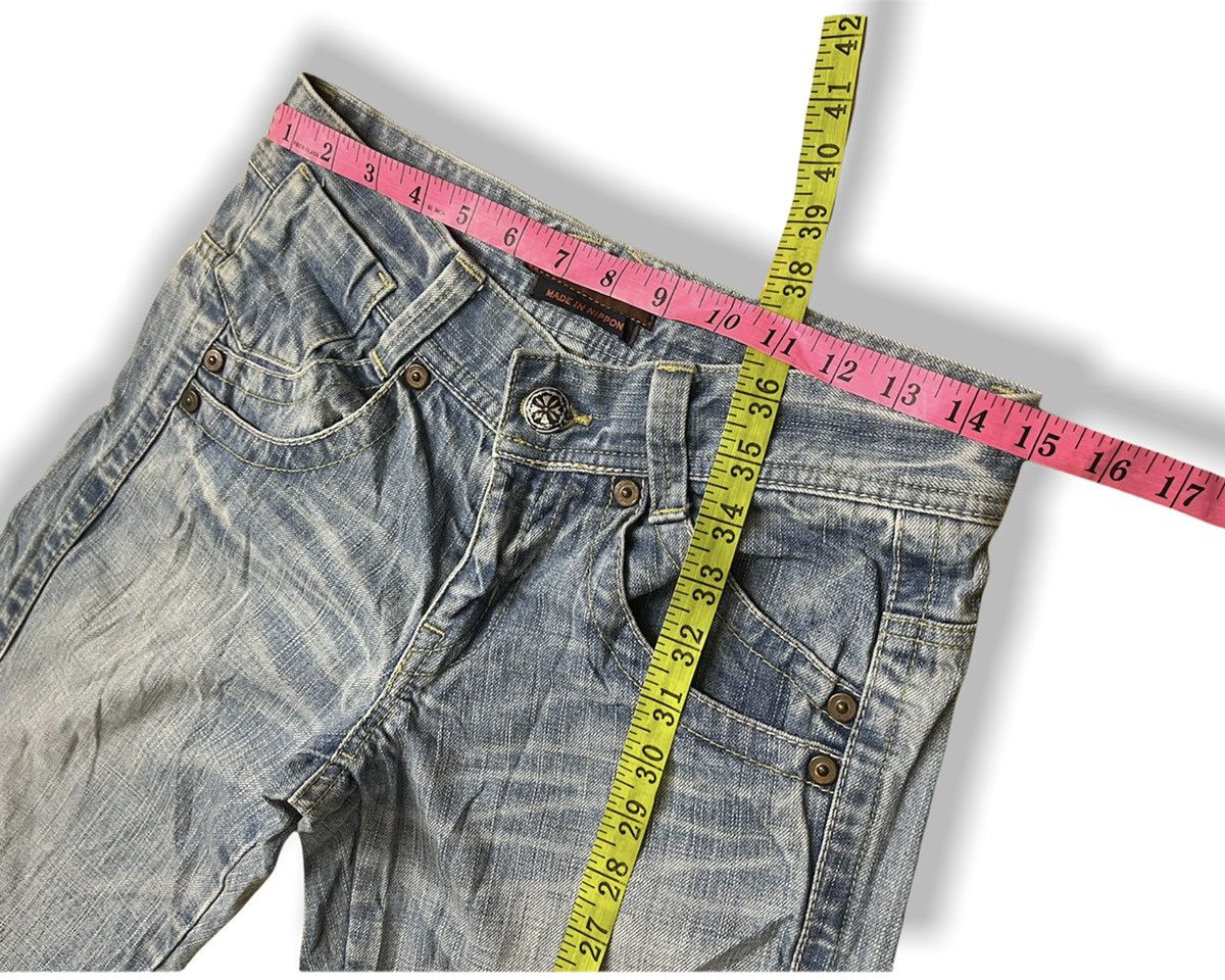 Japanese Brand × Vintage FLARE BLUE WAY KOJIMA TORNADO DENIM MADE IN JAPAN Size US 29 - 2 Thumbnail