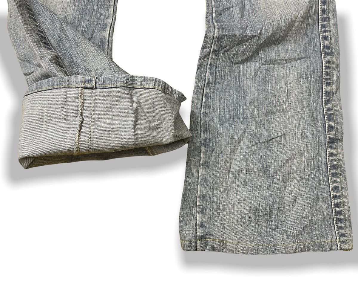 Japanese Brand × Vintage FLARE BLUE WAY KOJIMA TORNADO DENIM MADE IN JAPAN Size US 29 - 9 Thumbnail