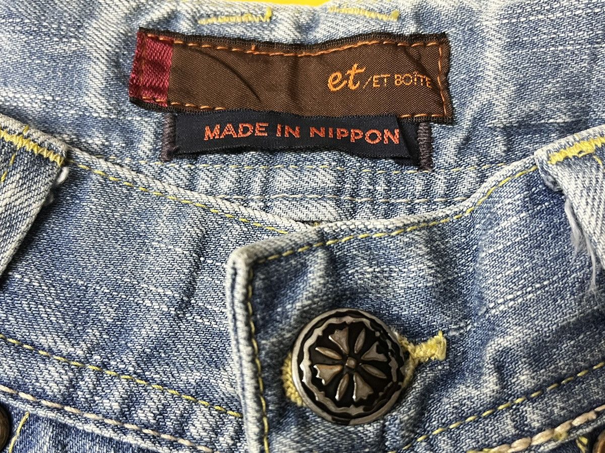 Japanese Brand × Vintage FLARE BLUE WAY KOJIMA TORNADO DENIM MADE IN JAPAN Size US 29 - 7 Thumbnail