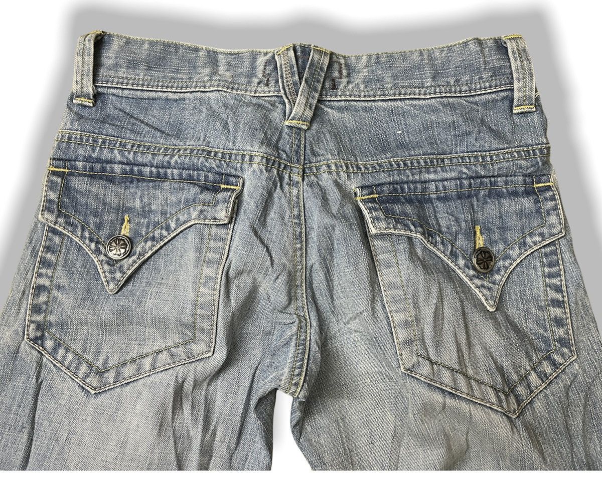 Japanese Brand × Vintage FLARE BLUE WAY KOJIMA TORNADO DENIM MADE IN JAPAN Size US 29 - 10 Thumbnail