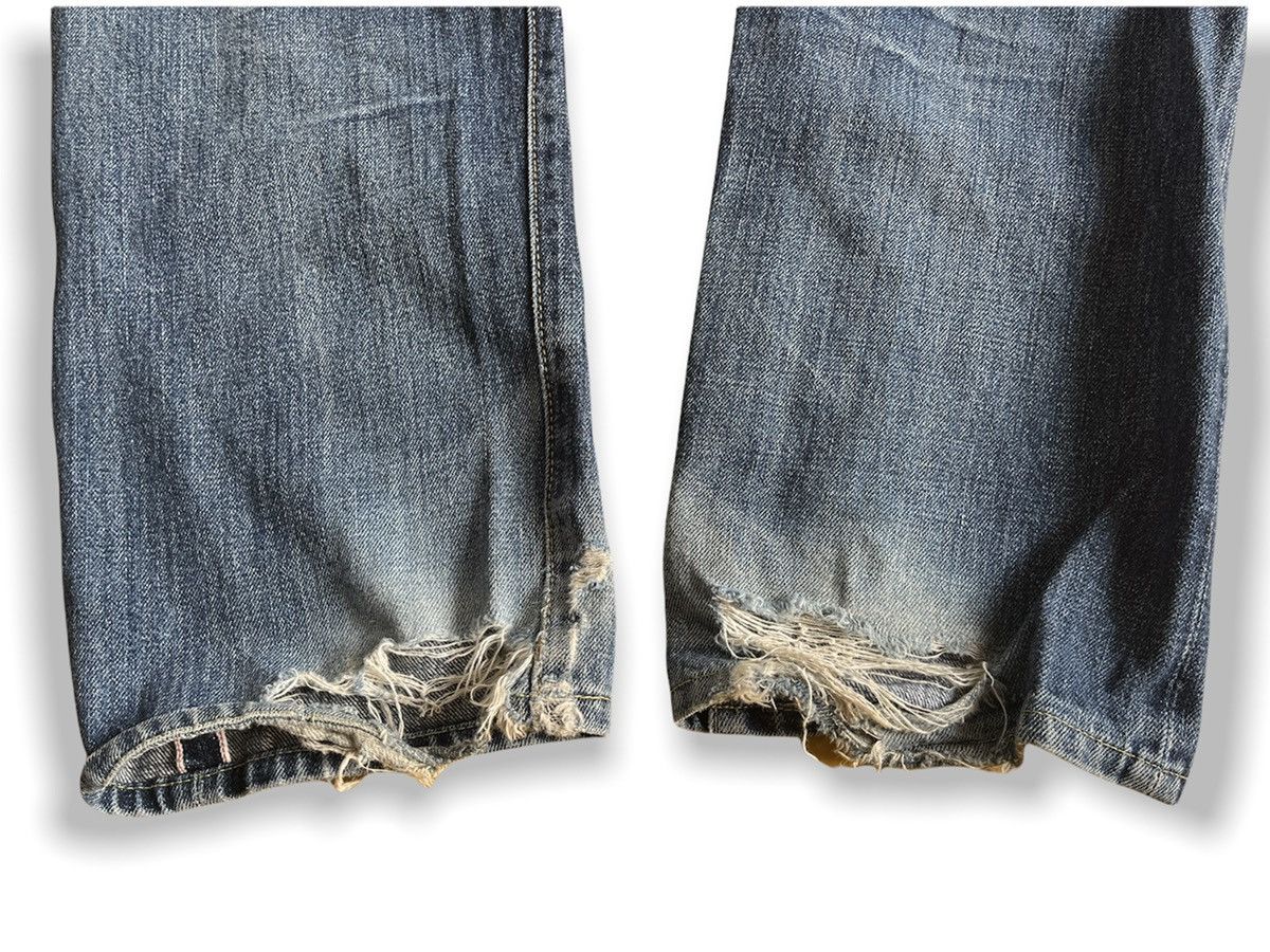 Vintage 1980s Distressed LEVI'S 502 Big E Selvedge