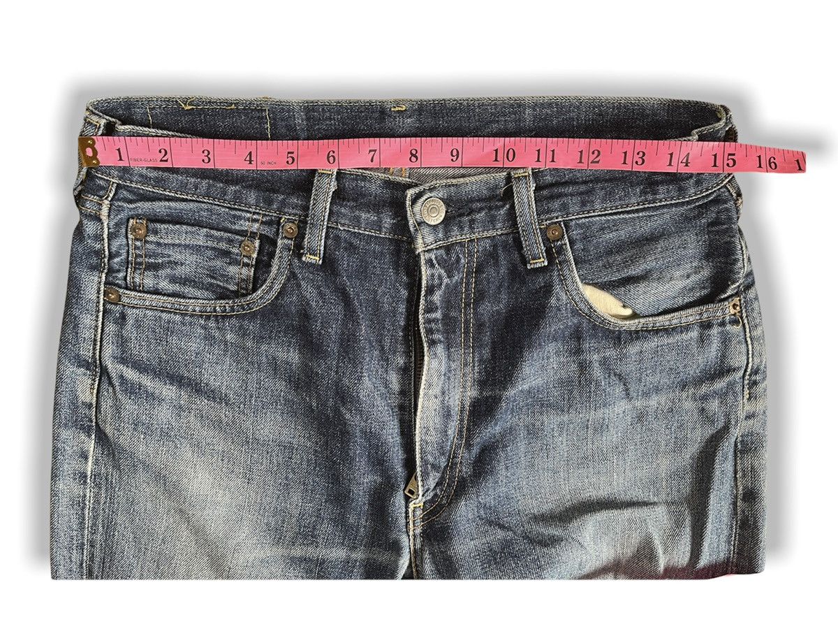 Vintage 1980s Distressed LEVI'S 502 Big E Selvedge