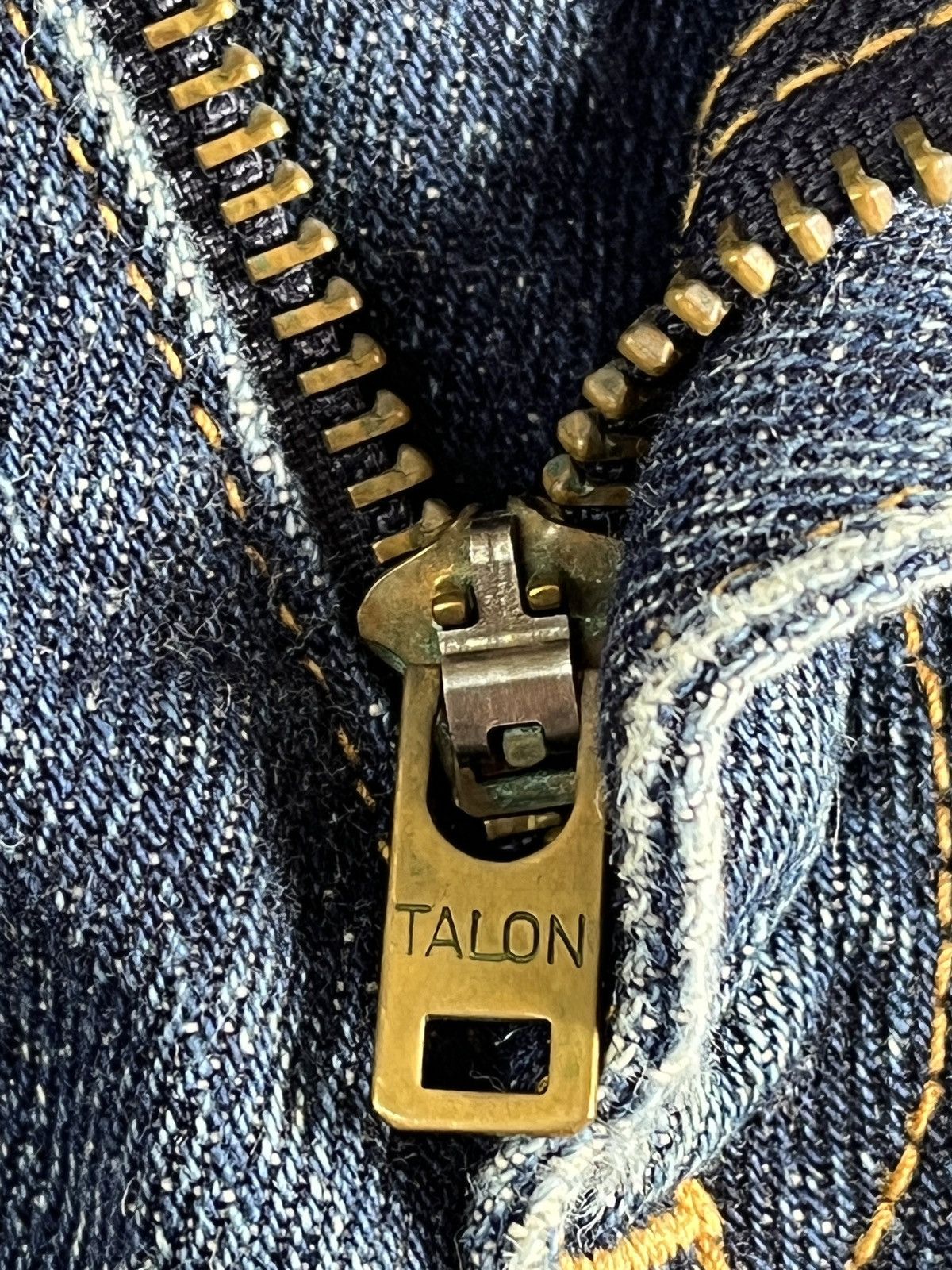 Vintage 1980s Distressed LEVI'S 502 Big E Selvedge