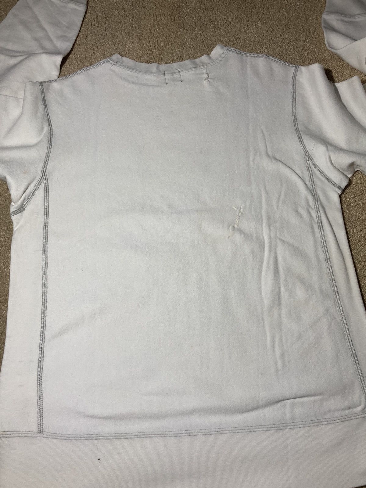 Bape 2000 Bape Digi Logo Type White Sweater Cyber Contrast 90s Size US S / EU 44-46 / 1 - 7 Thumbnail