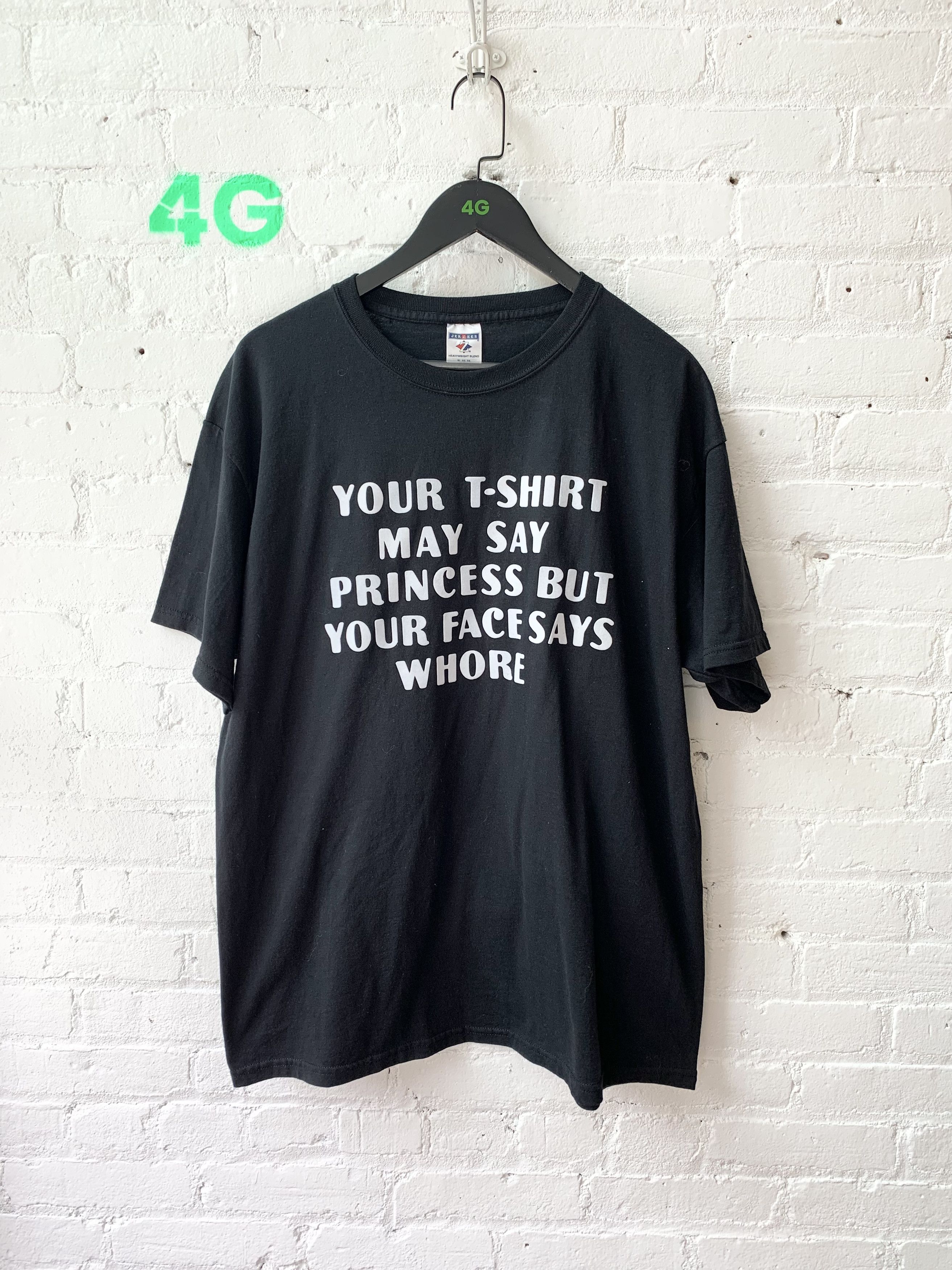 Vintage Vintage Princess whore Tee Sz XL Size US XL / EU 56 / 4 - 1 Thumbnail