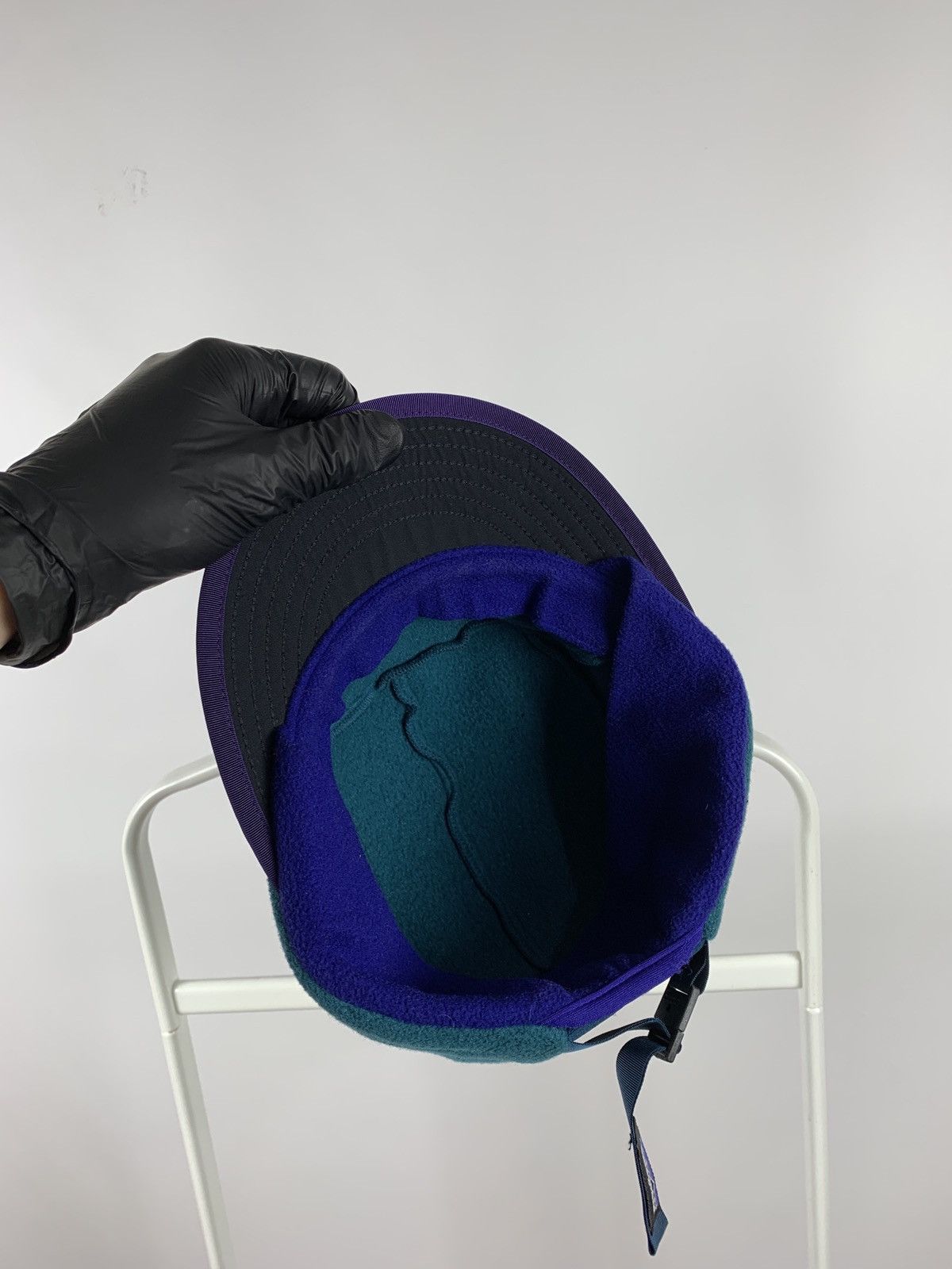 Patagonia 90s Vintage Patagonia Synchilla 5 Panel Fleece Cap Hats USA Size ONE SIZE - 14 Thumbnail