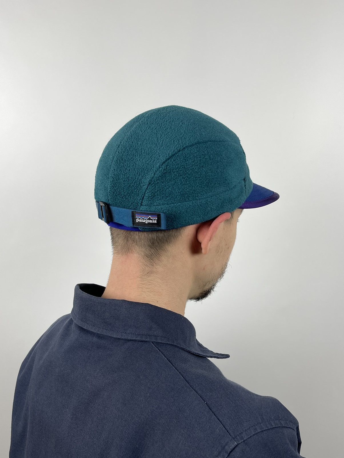 Patagonia 90s Vintage Patagonia Synchilla 5 Panel Fleece Cap Hats USA Size ONE SIZE - 1 Thumbnail