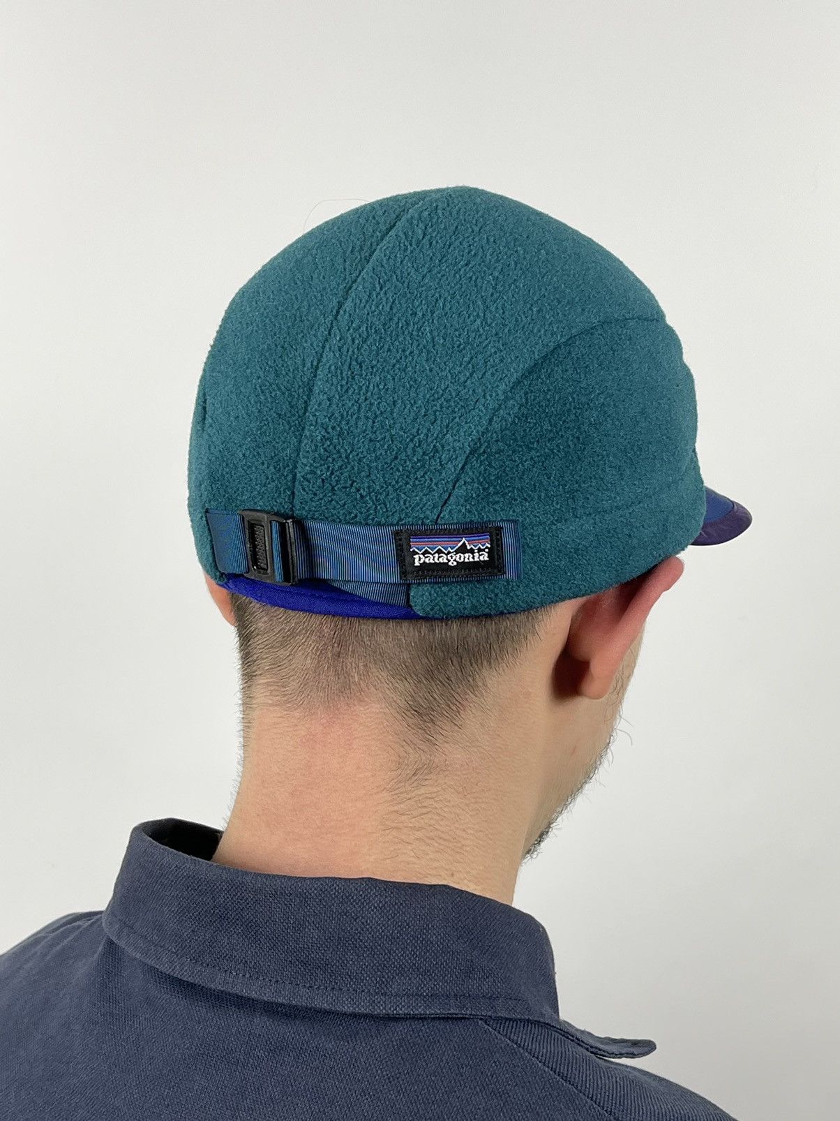 Patagonia 90s Vintage Patagonia Synchilla 5 Panel Fleece Cap Hats USA Size ONE SIZE - 7 Thumbnail