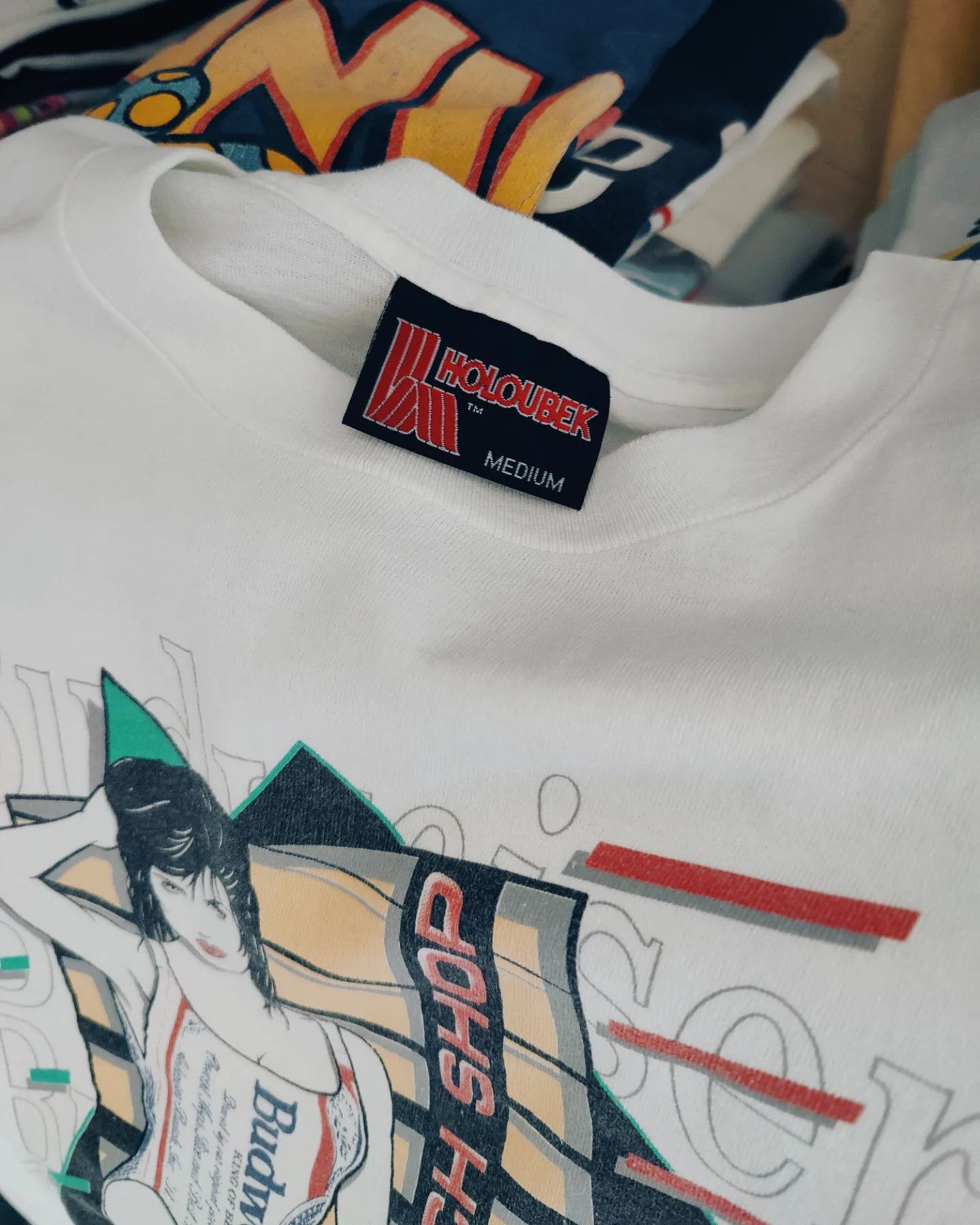 Budweiser × Vintage vintage 90s - 1993 BudWeiser Beach Shop 🏖 Size US L / EU 52-54 / 3 - 4 Thumbnail