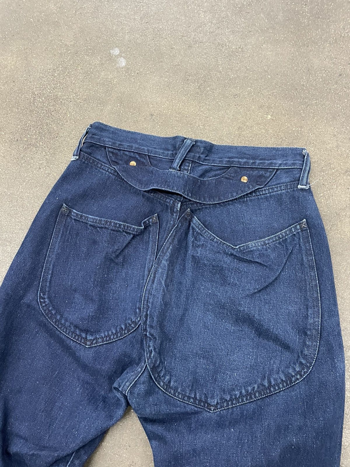 image of Kapital Buckleback Unique Pocket Jeans in Denim, Men's (Size 29)
