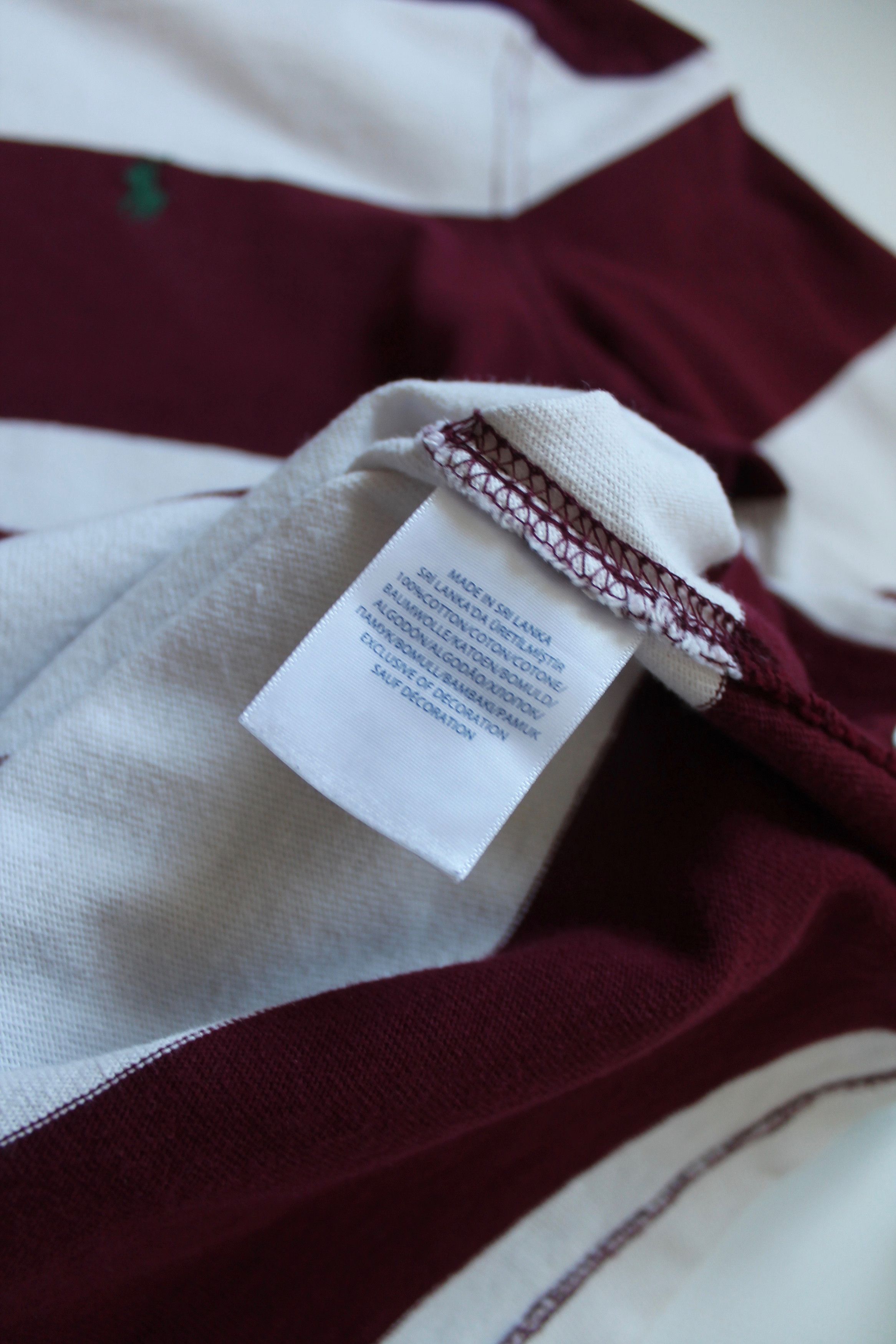 Polo Ralph Lauren Polo Ralph Lauren Ruby Polo Shirt Long Sleeve Striped Size US L / EU 52-54 / 3 - 9 Thumbnail