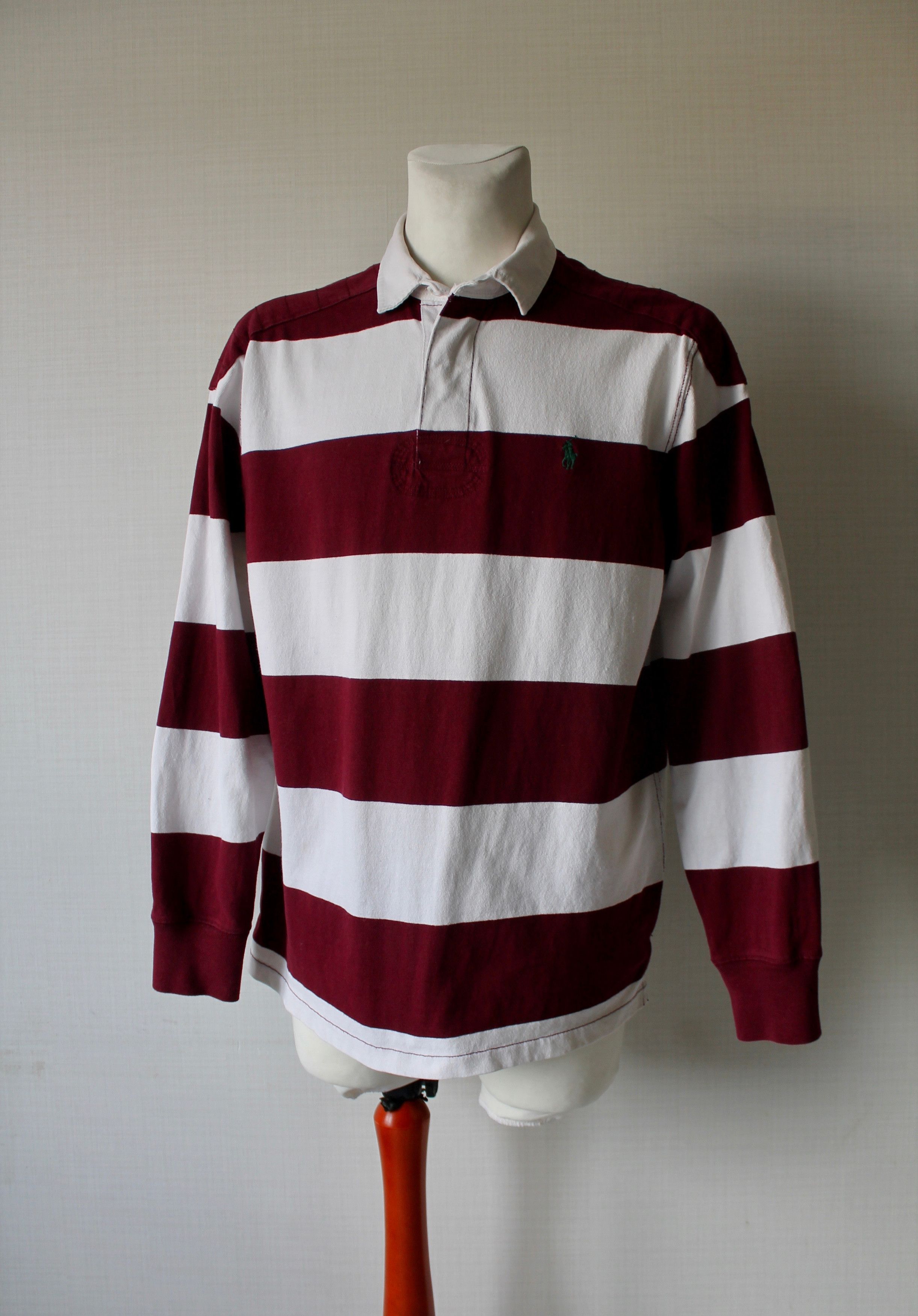 Polo Ralph Lauren Polo Ralph Lauren Ruby Polo Shirt Long Sleeve Striped Size US L / EU 52-54 / 3 - 5 Thumbnail