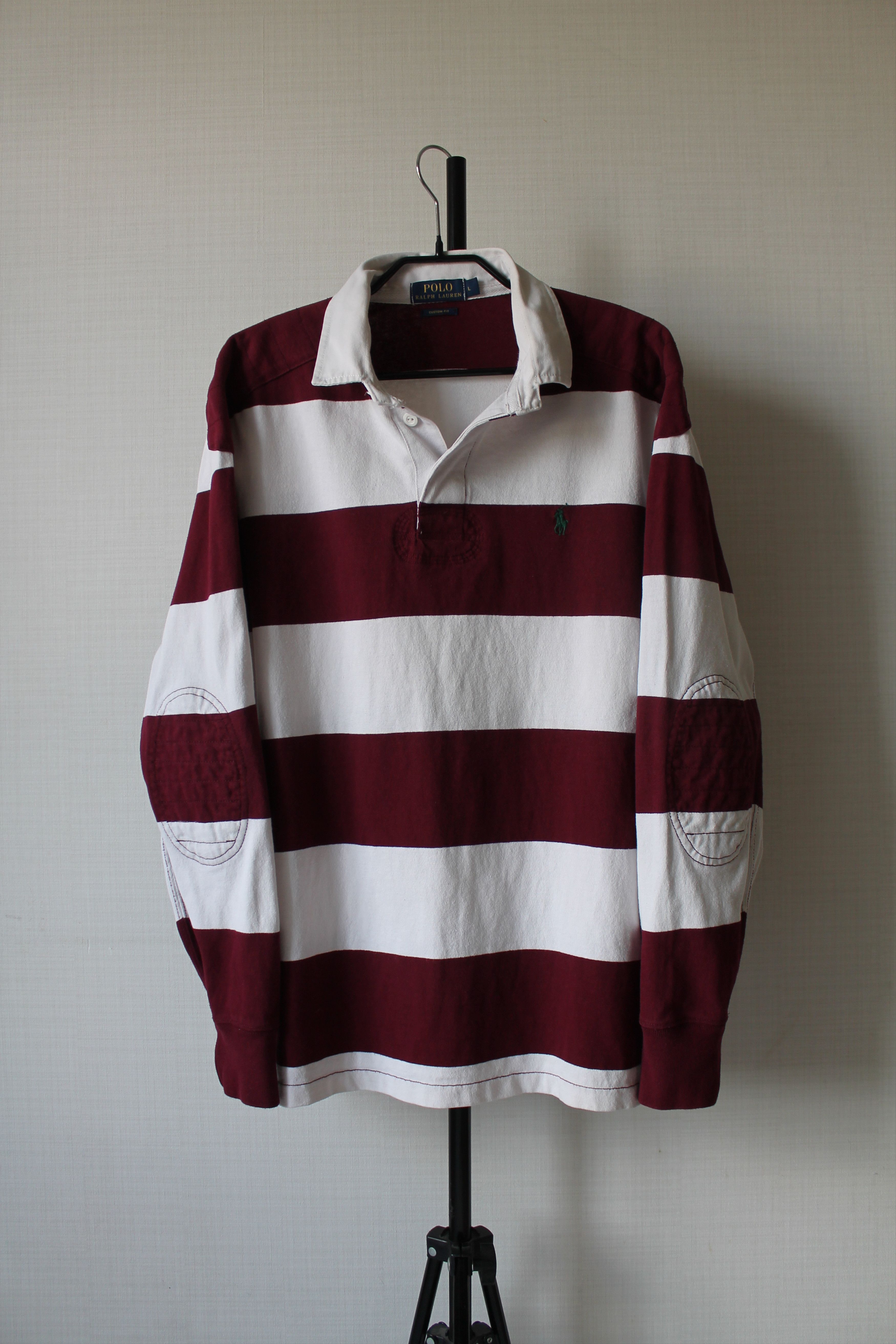 Polo Ralph Lauren Polo Ralph Lauren Ruby Polo Shirt Long Sleeve Striped Size US L / EU 52-54 / 3 - 1 Thumbnail