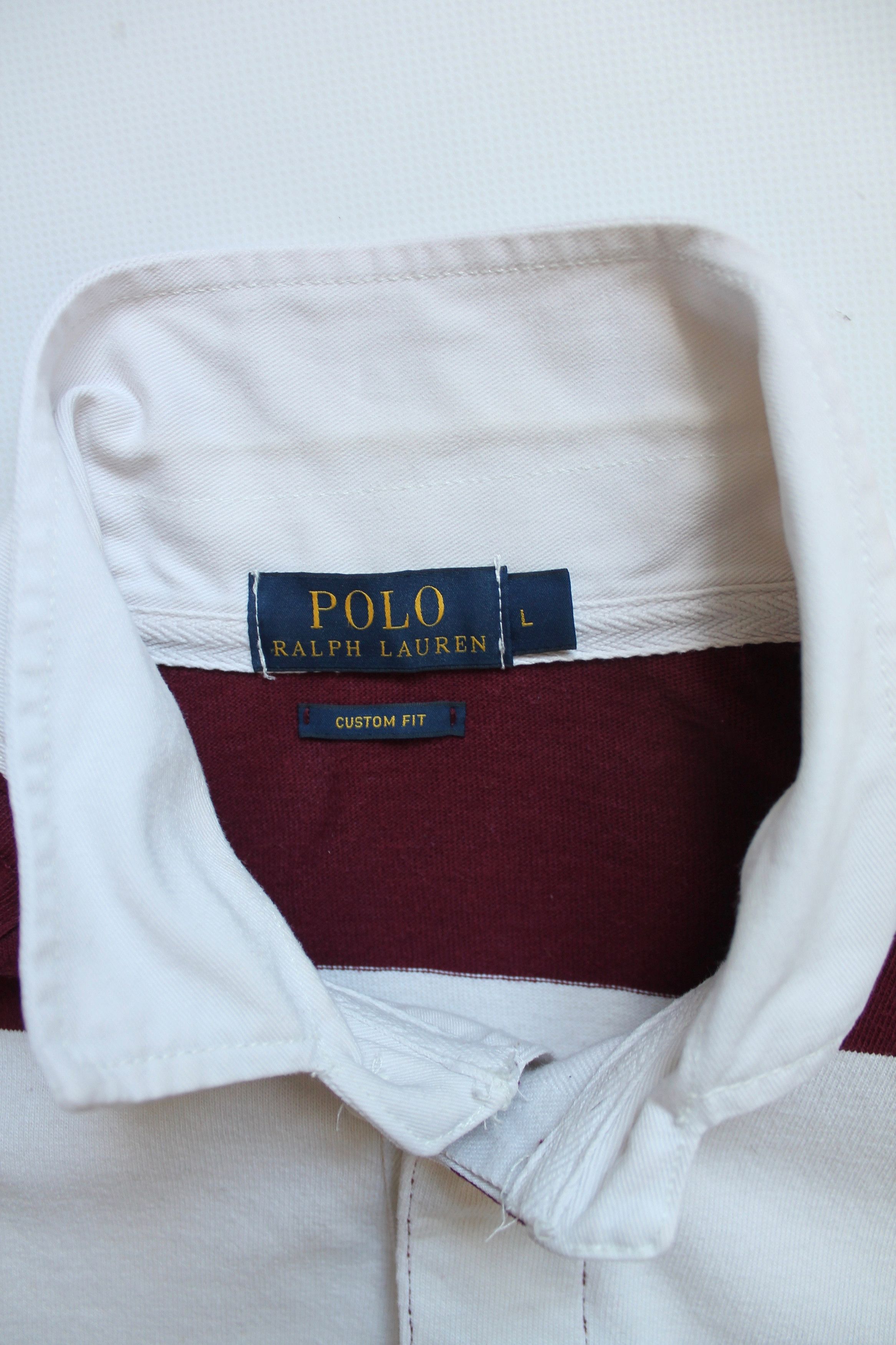 Polo Ralph Lauren Polo Ralph Lauren Ruby Polo Shirt Long Sleeve Striped Size US L / EU 52-54 / 3 - 8 Thumbnail