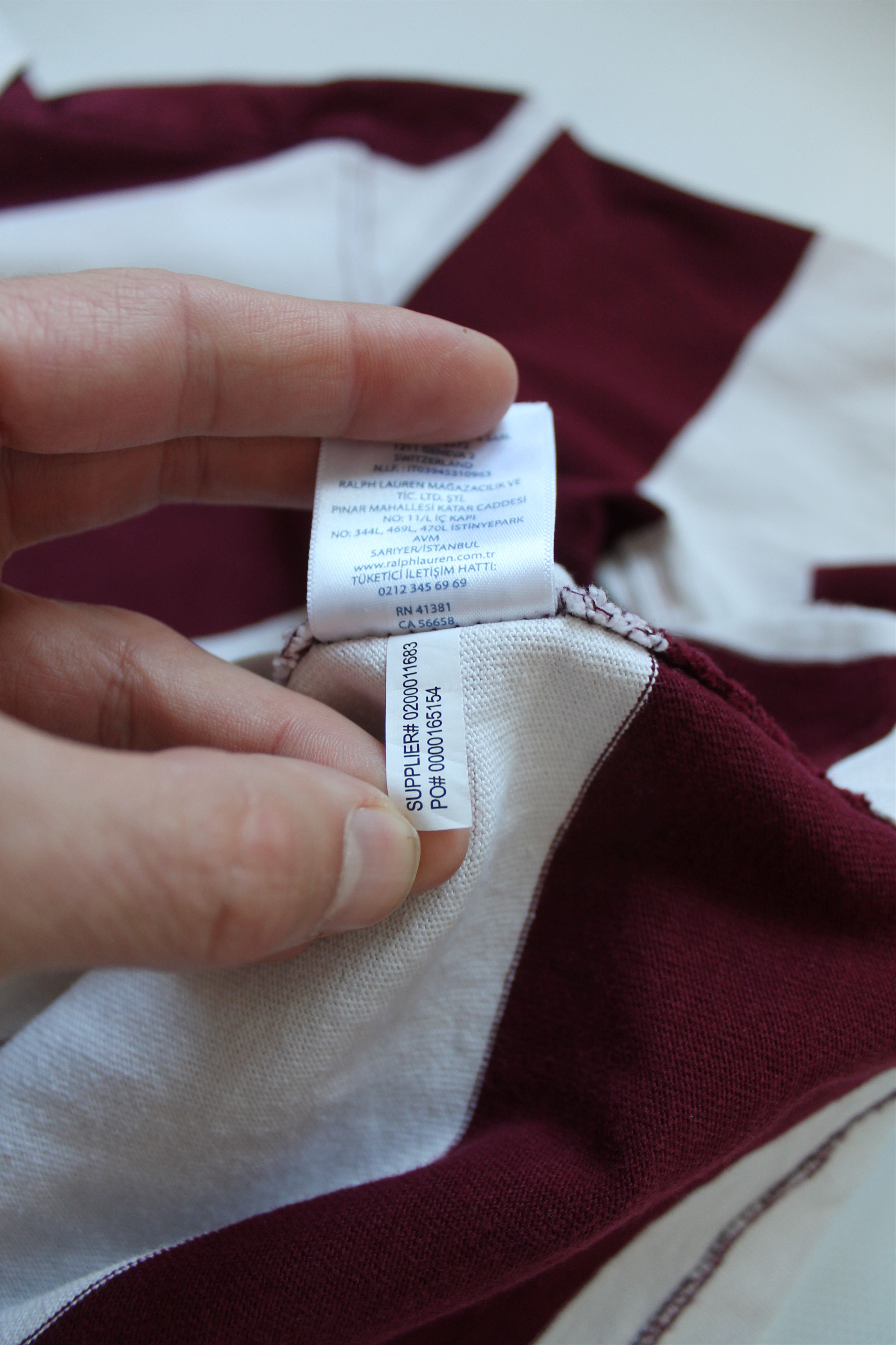 Polo Ralph Lauren Polo Ralph Lauren Ruby Polo Shirt Long Sleeve Striped Size US L / EU 52-54 / 3 - 10 Thumbnail