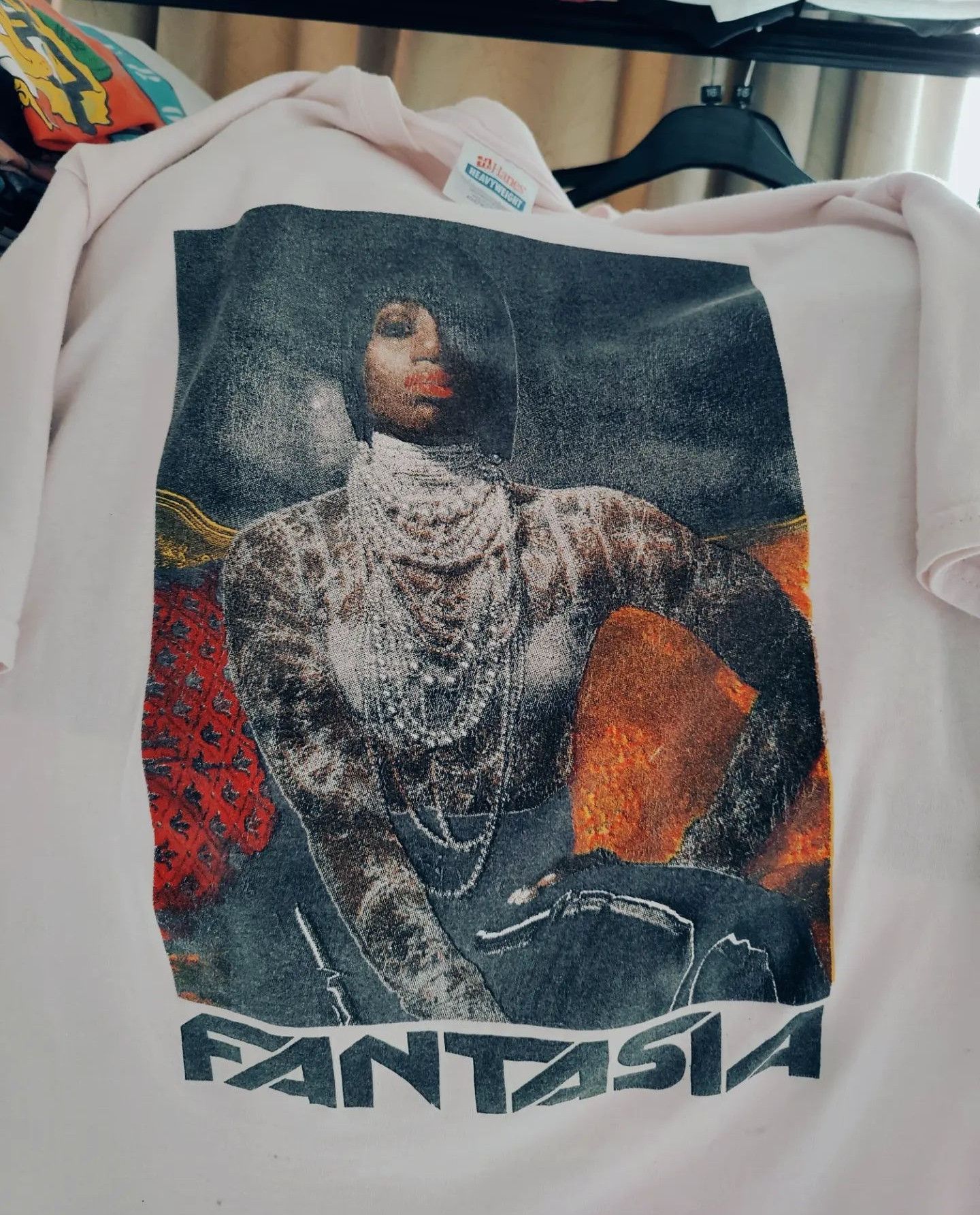 Hanes × Rap Tees × Vintage Fantasia Barrino Size US M / EU 48-50 / 2 - 1 Thumbnail