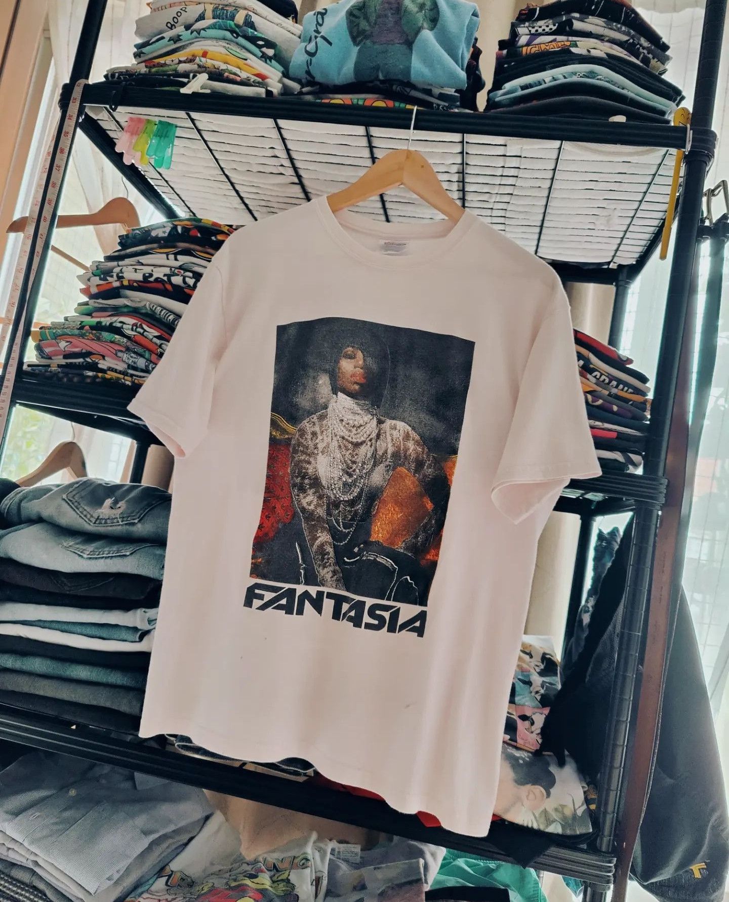 Hanes × Rap Tees × Vintage Fantasia Barrino Size US M / EU 48-50 / 2 - 6 Thumbnail
