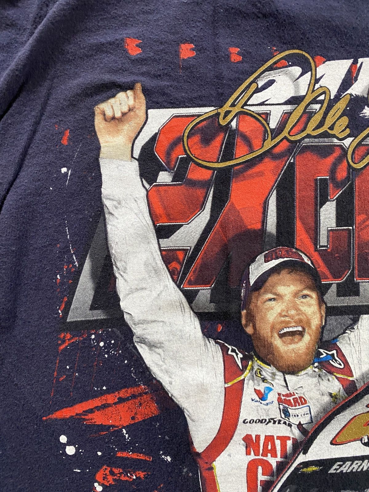 Chase Authentics 2014 Dale Earnhardt Jr. Daytona 500 Champ Double Side Tee Size US L / EU 52-54 / 3 - 19 Thumbnail