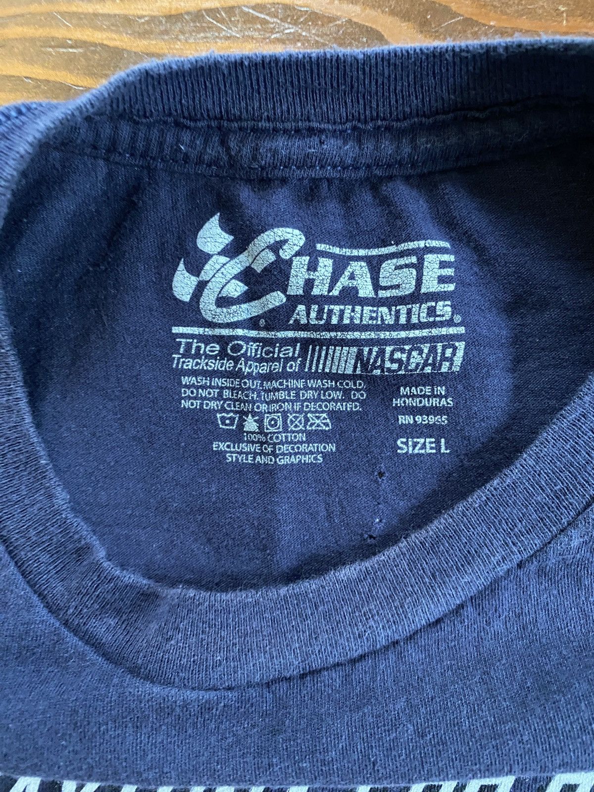 Chase Authentics 2014 Dale Earnhardt Jr. Daytona 500 Champ Double Side Tee Size US L / EU 52-54 / 3 - 13 Thumbnail