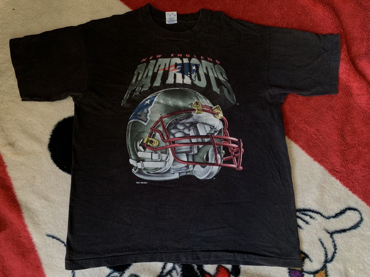 NFL × Salem Sportswear × Vintage VINTAGE 1994 NFL NEW ENGLAND SHIRT ON SALEM TAG Size US L / EU 52-54 / 3 - 1 Thumbnail