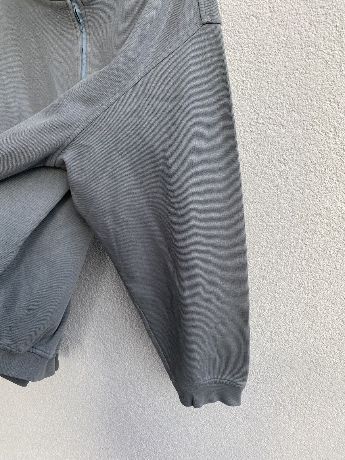 Yves Saint Laurent Turquoise 90s YSL Sweatshirt 1/4 Quarter Zip Vintage Sweater Size US L / EU 52-54 / 3 - 15 Thumbnail