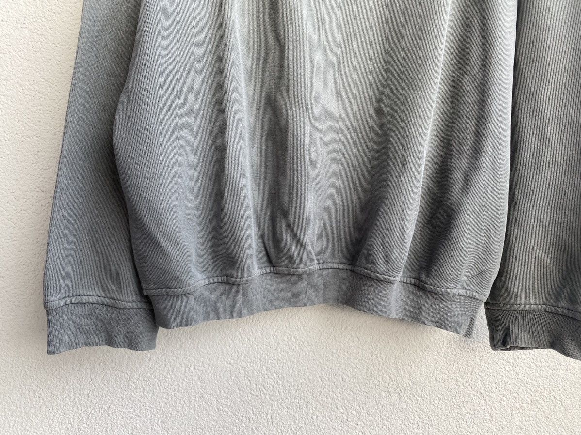 Yves Saint Laurent Turquoise 90s YSL Sweatshirt 1/4 Quarter Zip Vintage Sweater Size US L / EU 52-54 / 3 - 8 Thumbnail