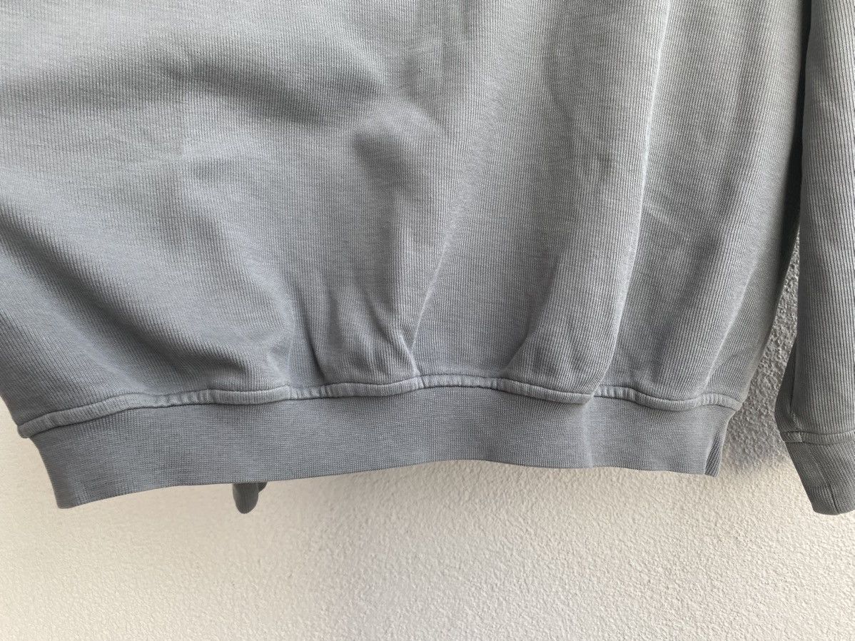 Yves Saint Laurent Turquoise 90s YSL Sweatshirt 1/4 Quarter Zip Vintage Sweater Size US L / EU 52-54 / 3 - 17 Thumbnail