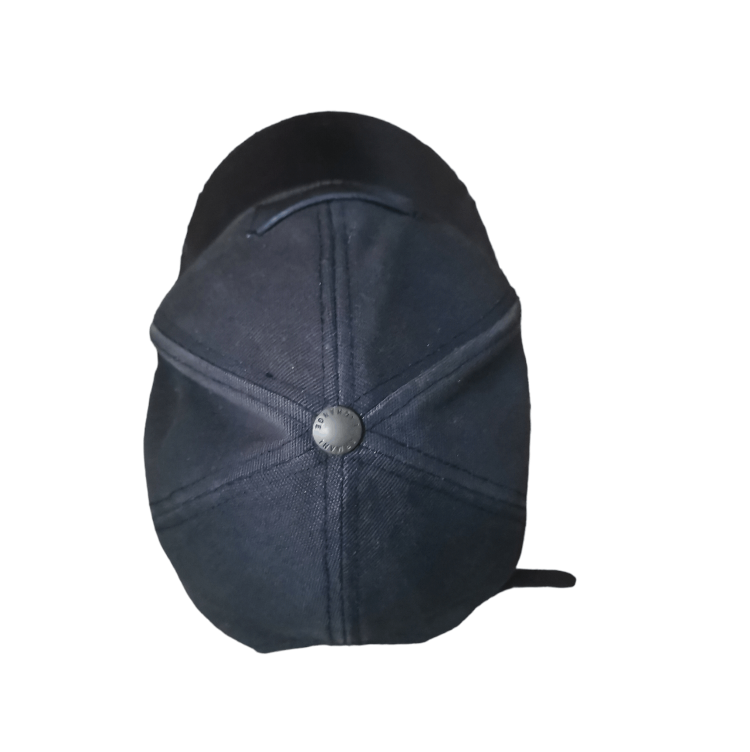 Designer Armani Exchange Black Hats With Leather Patches Size ONE SIZE - 4 Thumbnail