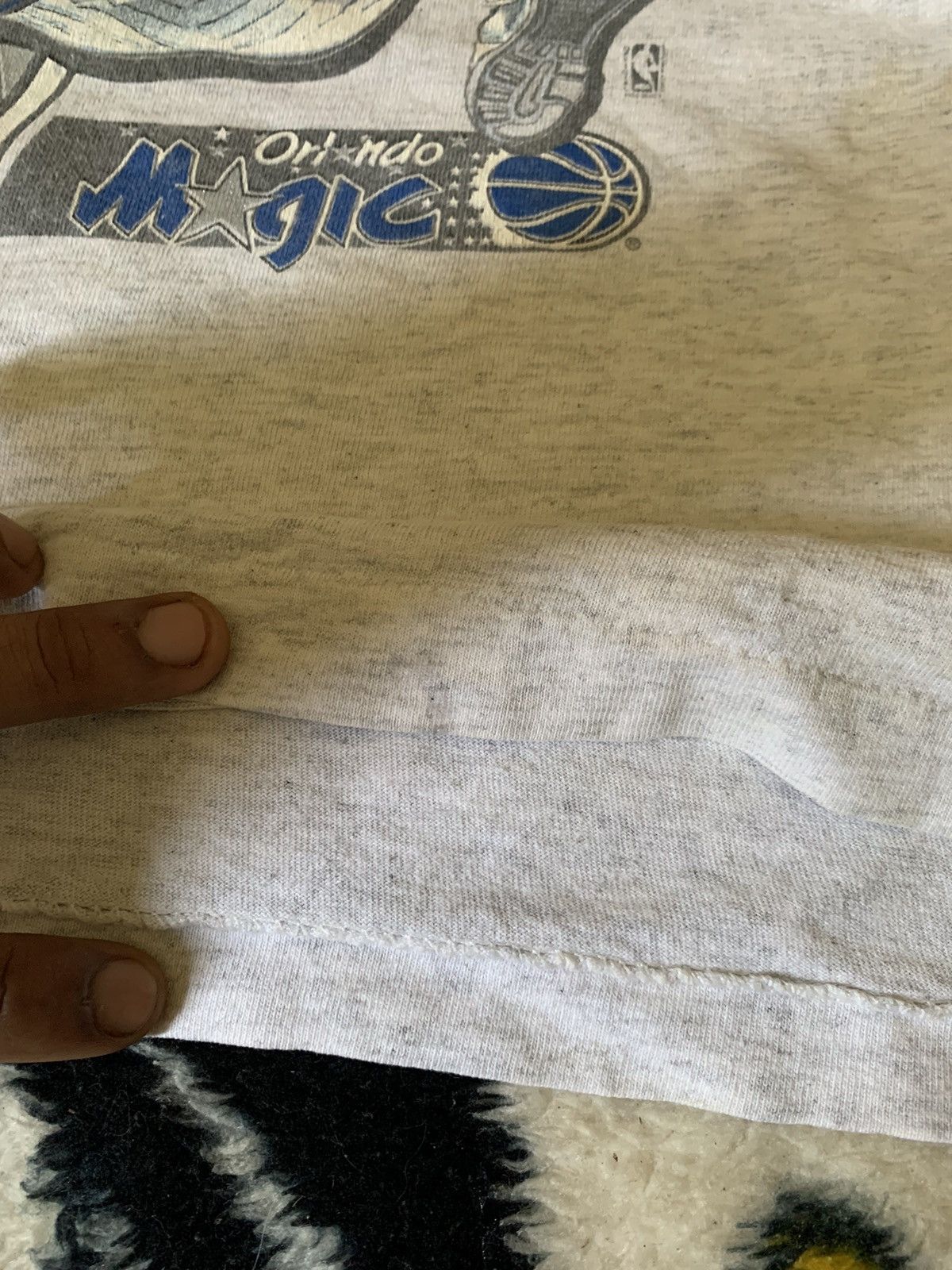 NBA × Salem Sportswear × Vintage VINTAGE SHAQ ONEIL TSHIRT ON SALEM TAG Size US XS / EU 42 / 0 - 5 Thumbnail
