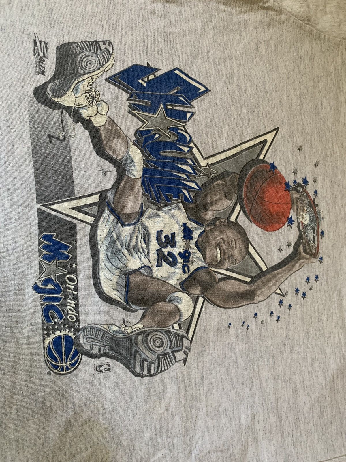 NBA × Salem Sportswear × Vintage VINTAGE SHAQ ONEIL TSHIRT ON SALEM TAG Size US XS / EU 42 / 0 - 2 Thumbnail