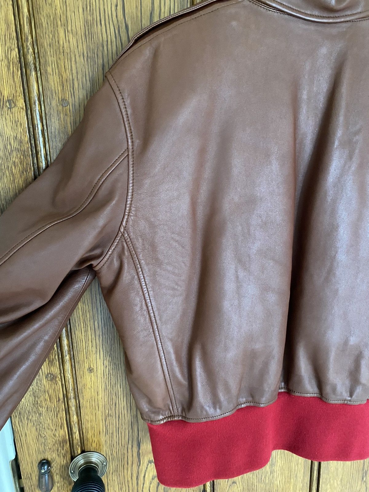 Calvin Klein 205W39NYC FW17 Calvin Klein 205w39nyc leather jacket Raf Simons $4900 Size US M / EU 48-50 / 2 - 23 Thumbnail