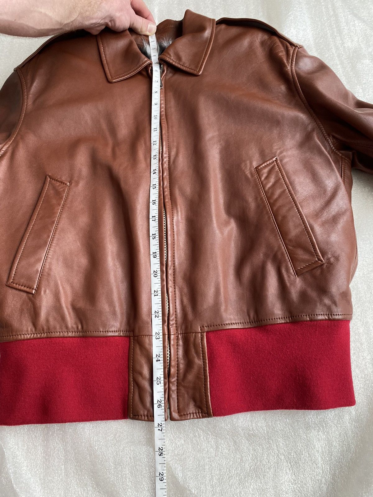 Calvin Klein 205W39NYC FW17 Calvin Klein 205w39nyc leather jacket Raf Simons $4900 Size US M / EU 48-50 / 2 - 15 Thumbnail