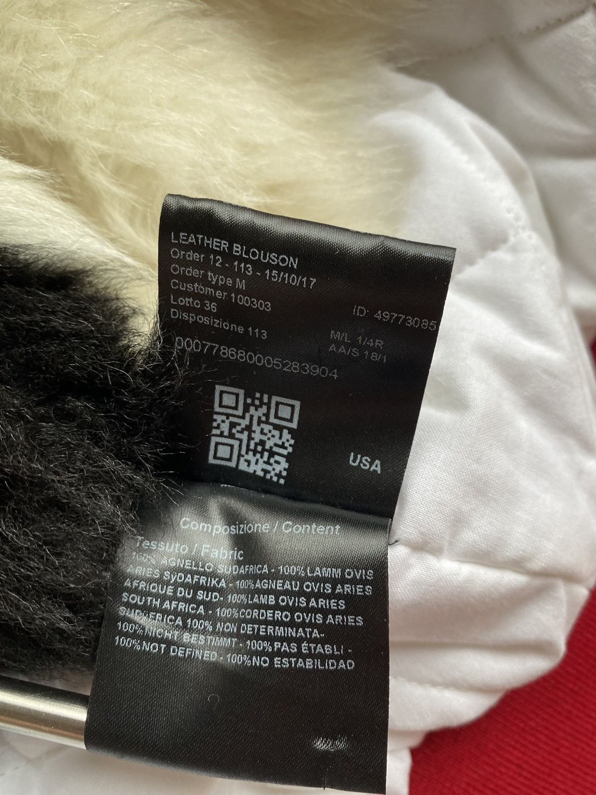 Calvin Klein 205W39NYC FW17 Calvin Klein 205w39nyc leather jacket Raf Simons $4900 Size US M / EU 48-50 / 2 - 11 Thumbnail