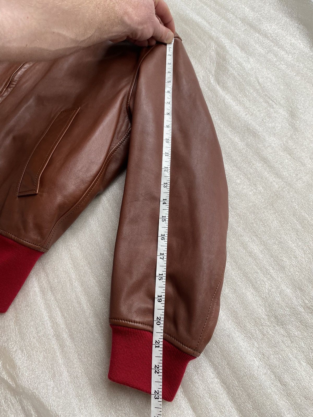 Calvin Klein 205W39NYC FW17 Calvin Klein 205w39nyc leather jacket Raf Simons $4900 Size US M / EU 48-50 / 2 - 16 Thumbnail