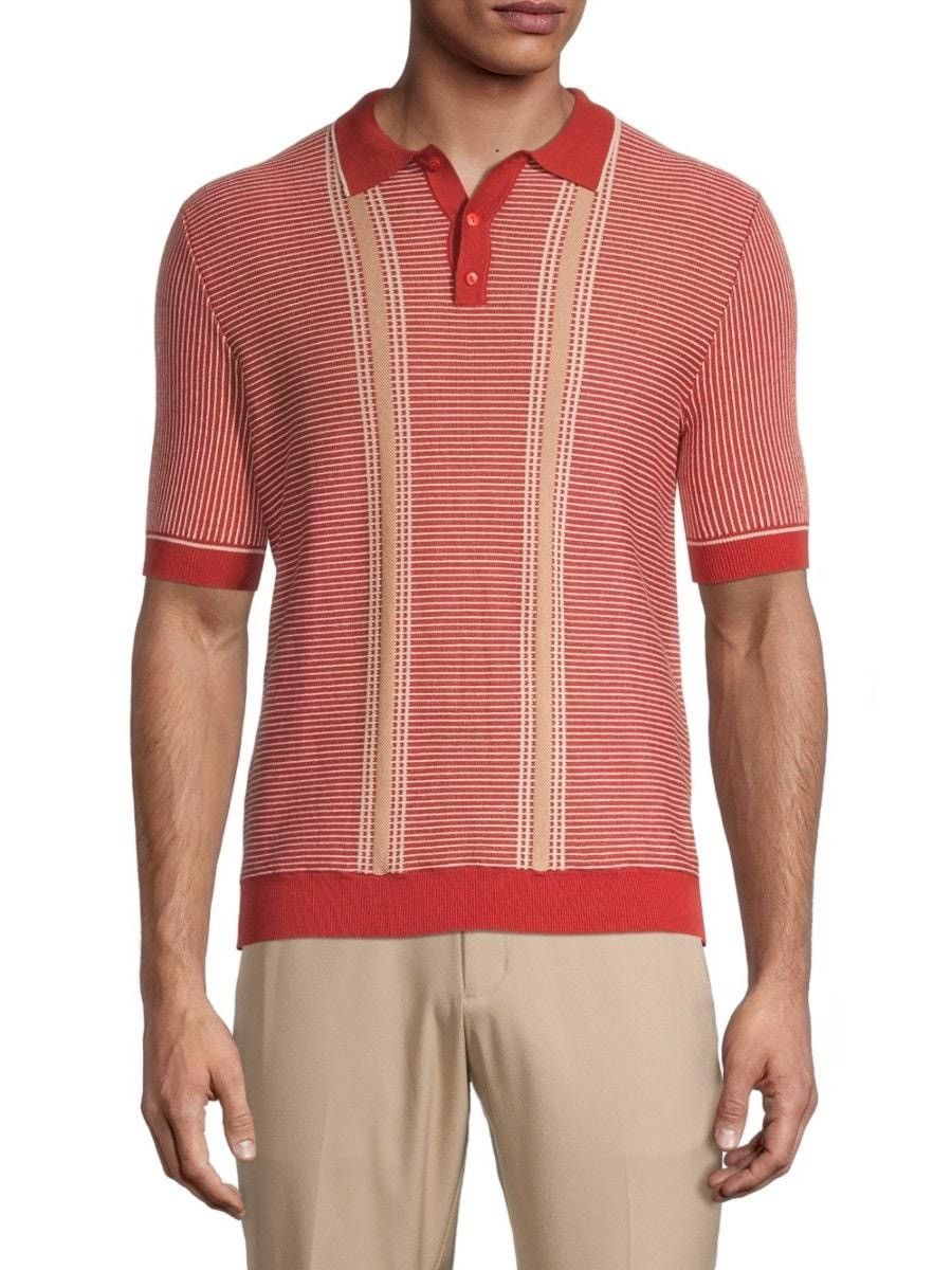 Vintage Max ‘n Chester Retro MOD Knit Sweater Polo Size US L / EU 52-54 / 3 - 1 Thumbnail