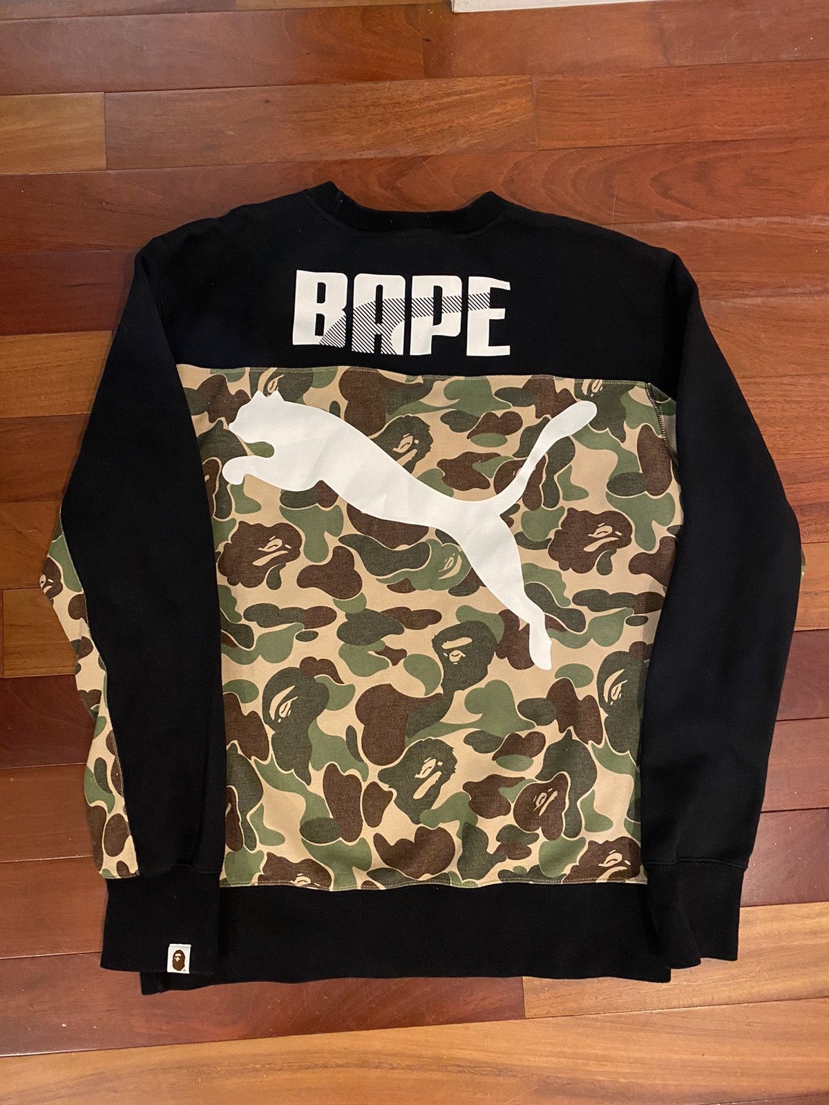 Bape × Puma Bape x Puma Camo Crewneck medium Size US M / EU 48-50 / 2 - 3 Thumbnail