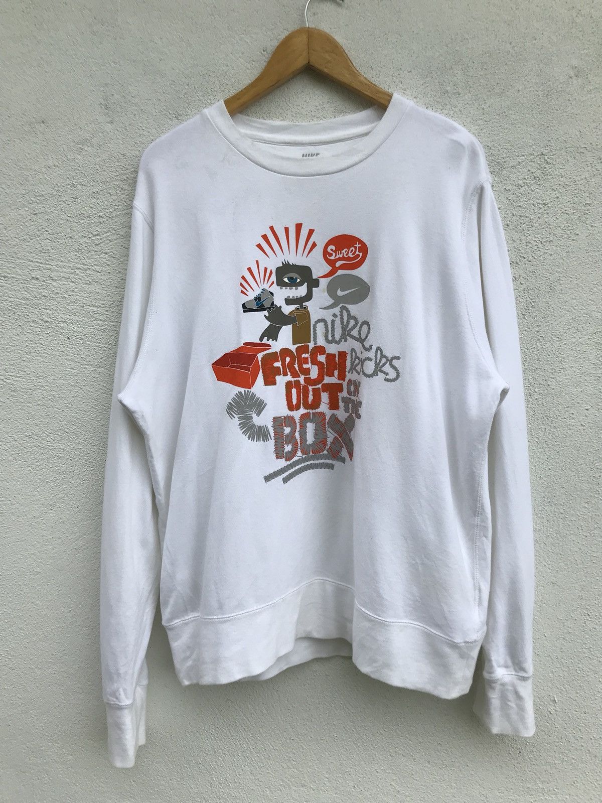 Nike Nike Crewneck Sweatshirt Sweater Armpit 24.5”x29” Size US XXL / EU 58 / 5 - 1 Thumbnail