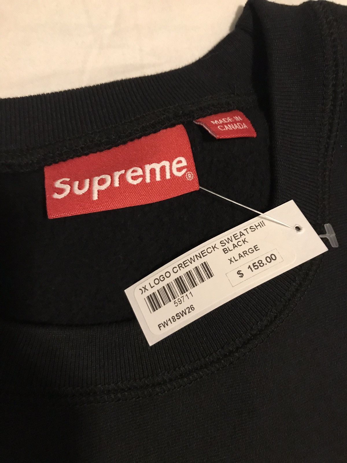 Supreme Supreme Box Logo Crewneck Size XL Size US XL / EU 56 / 4 - 3 Thumbnail