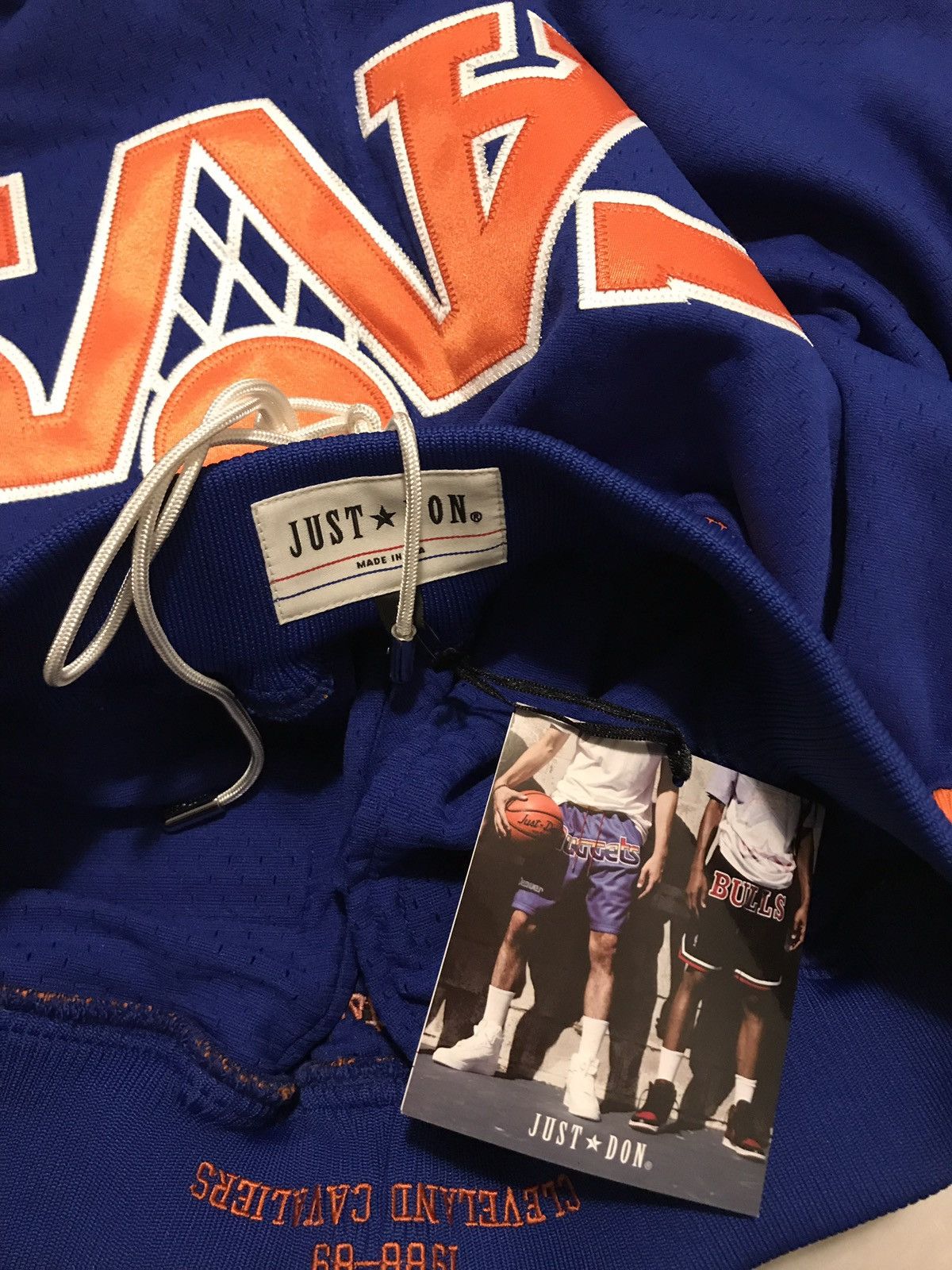 Just Don × Mitchell & Ness Just Don Cleveland Cavaliers cavs Shorts large Size US 34 / EU 50 - 2 Thumbnail