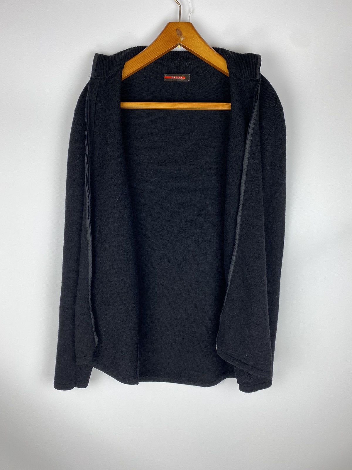 Prada Prada Wool Zip Sweater Mens Size US M / EU 48-50 / 2 - 4 Thumbnail