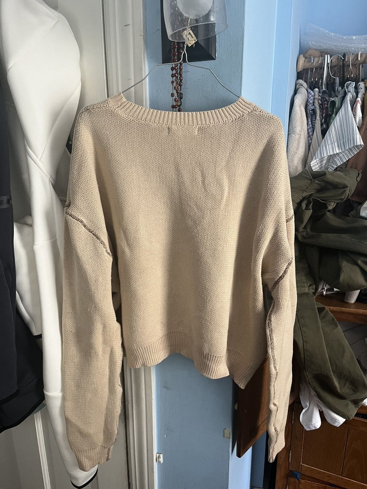Oree New York Oree Manhattan Art Studio Knit Sweater Oat Size M Size US M / EU 48-50 / 2 - 4 Thumbnail