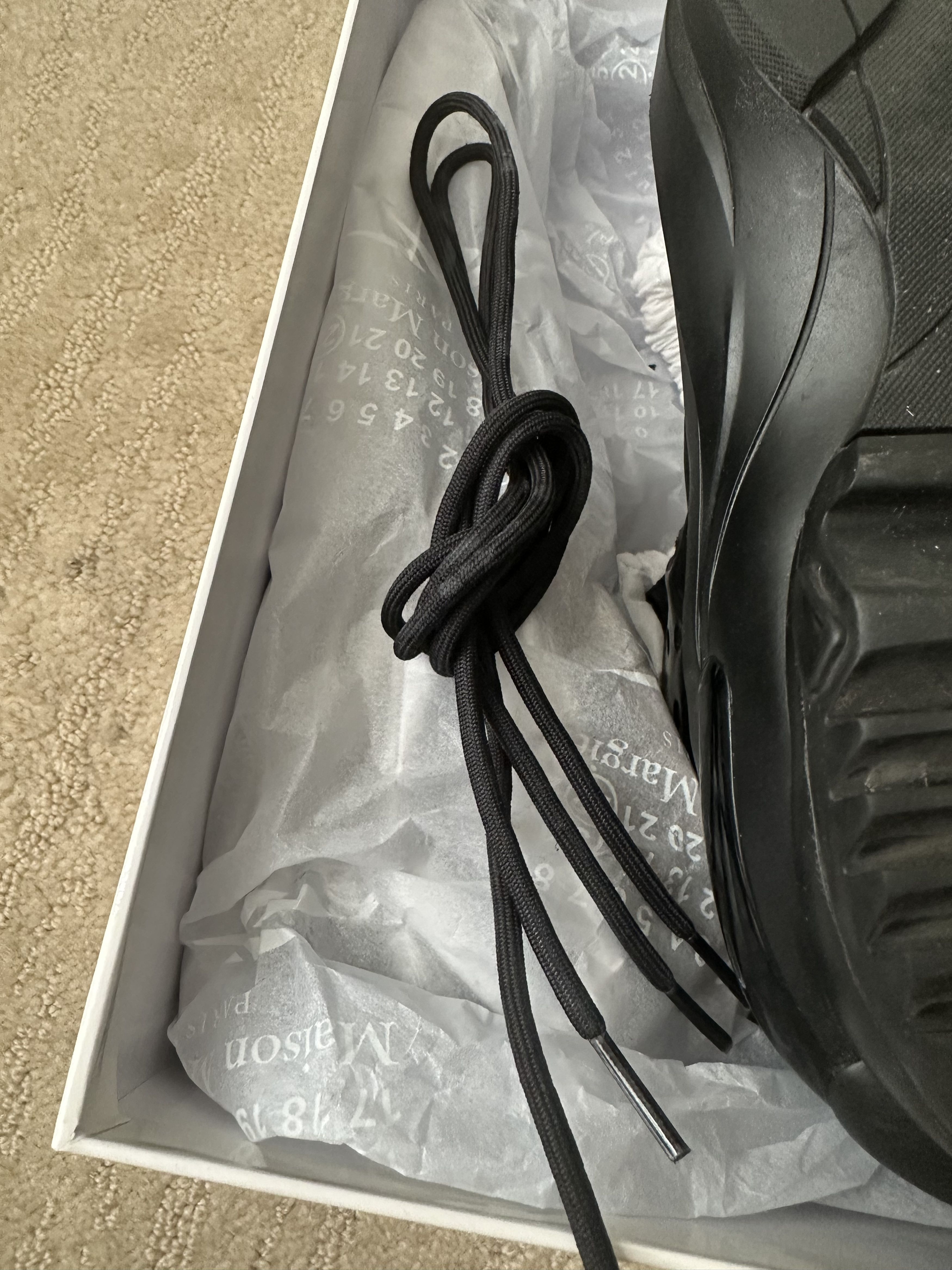 Maison Margiela × Reebok MAISON MARGIELA REEBOK TABI INSTAPUMP FURY OXFORD Black Size US 9 / EU 42 - 7 Thumbnail