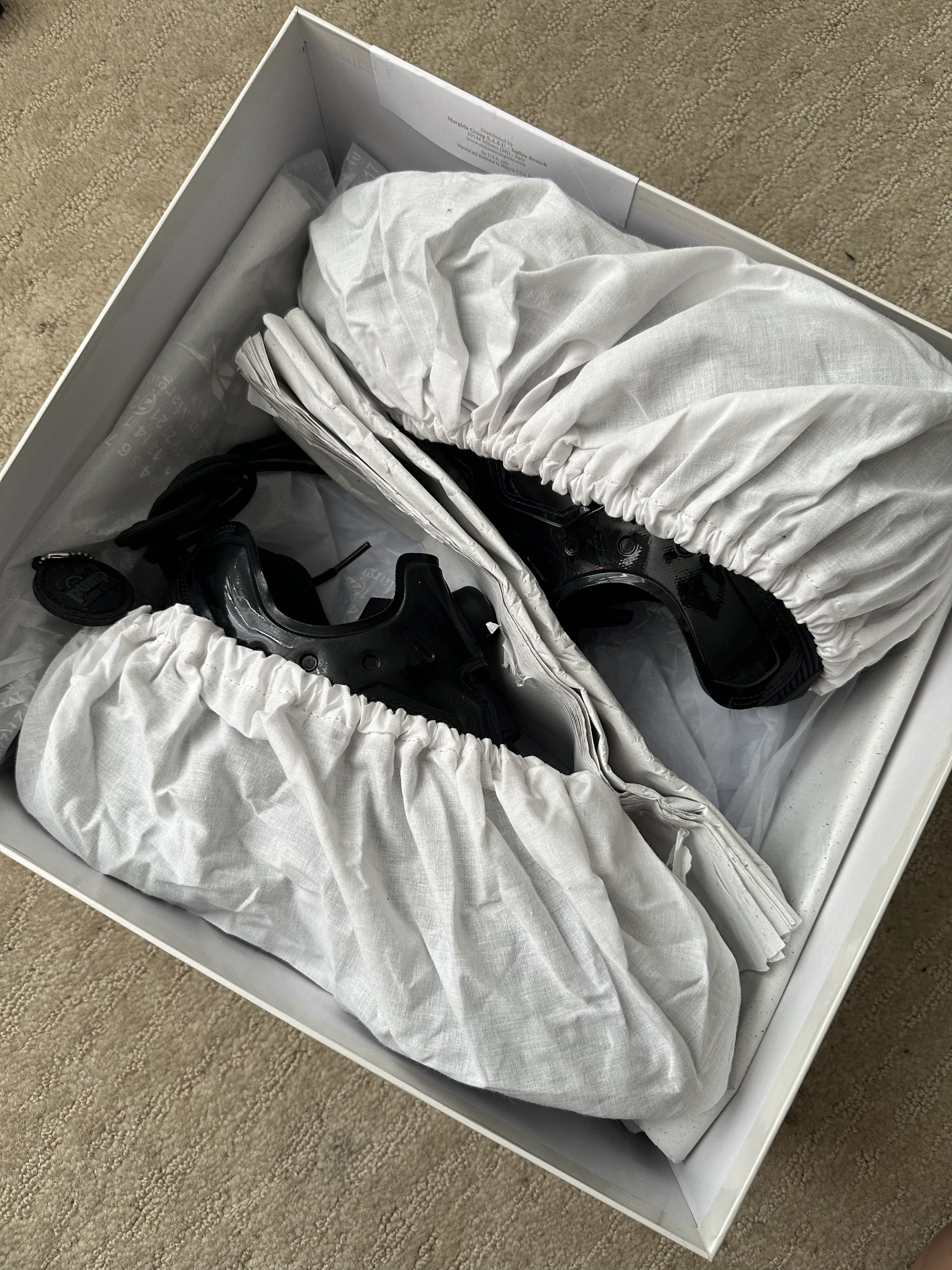 Maison Margiela × Reebok MAISON MARGIELA REEBOK TABI INSTAPUMP FURY OXFORD Black Size US 9 / EU 42 - 11 Thumbnail
