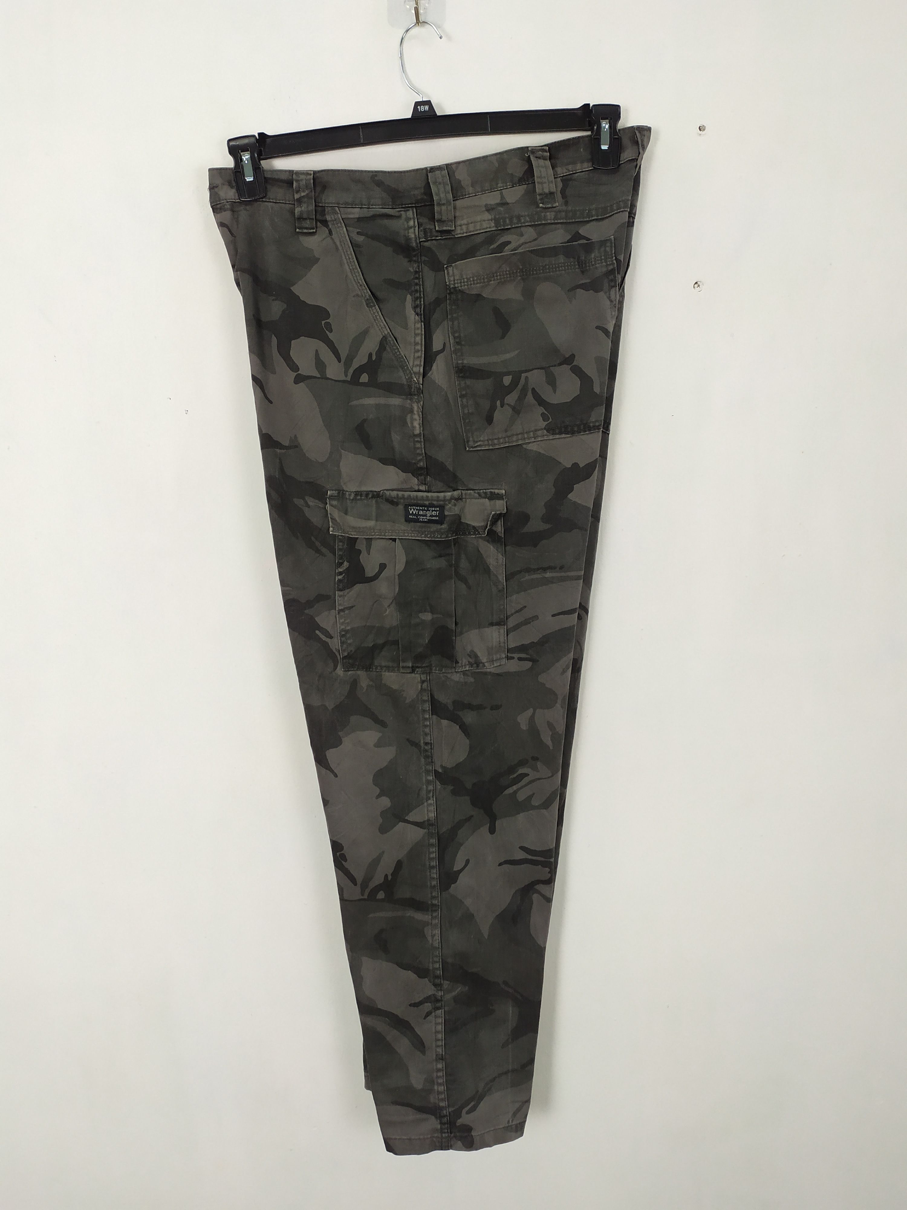 Vintage × Wrangler WRANGLER CAMO CARGO PANTS Size US 36 / EU 52 - 4 Thumbnail