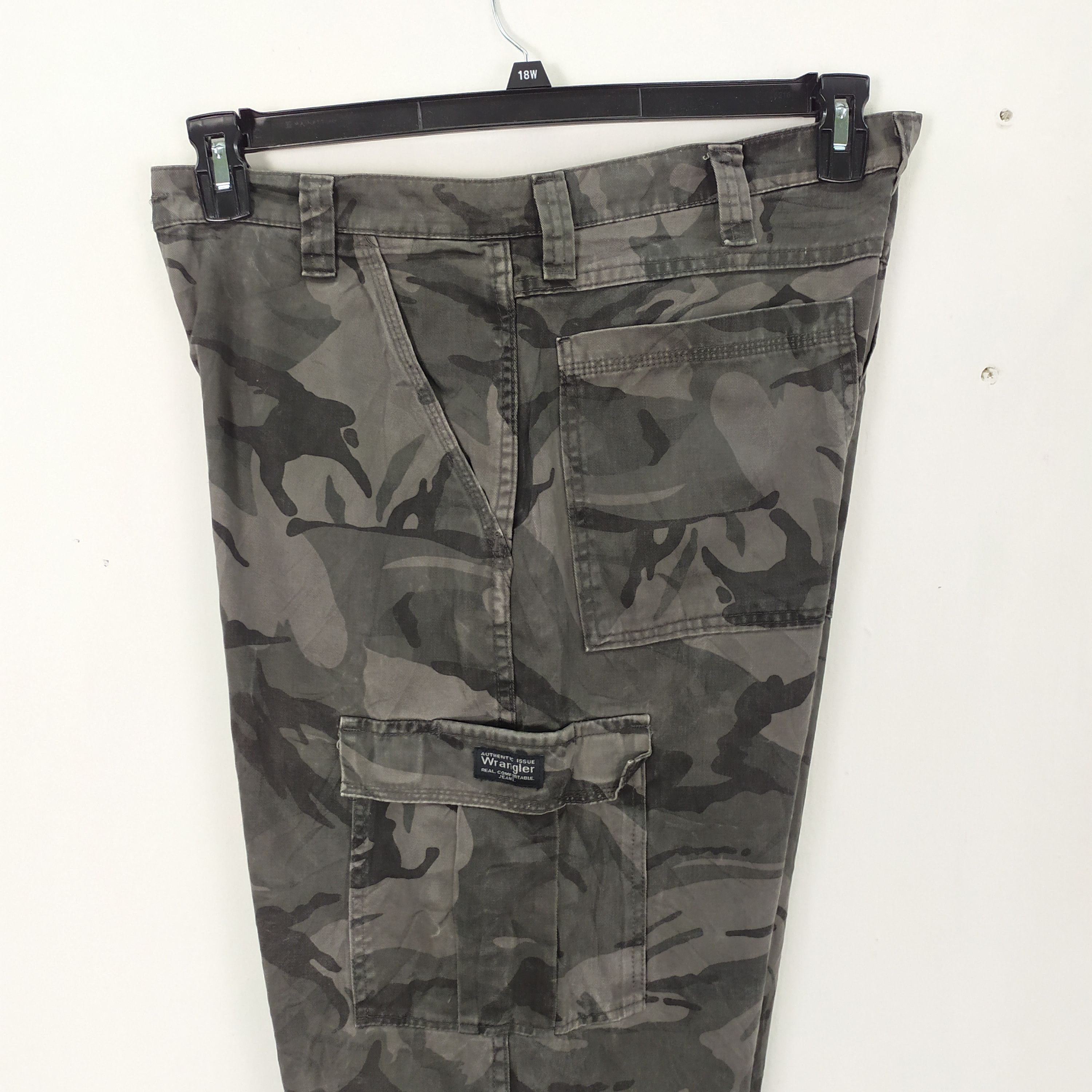 Vintage × Wrangler WRANGLER CAMO CARGO PANTS Size US 36 / EU 52 - 3 Thumbnail