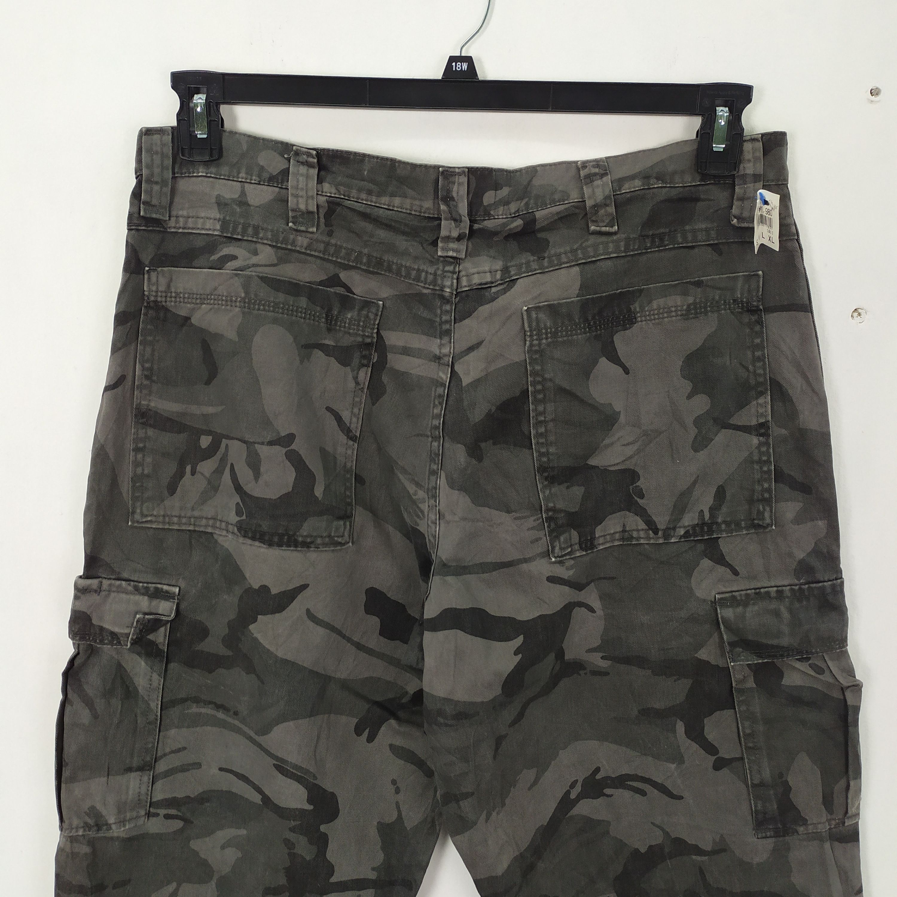 Vintage × Wrangler WRANGLER CAMO CARGO PANTS Size US 36 / EU 52 - 8 Thumbnail