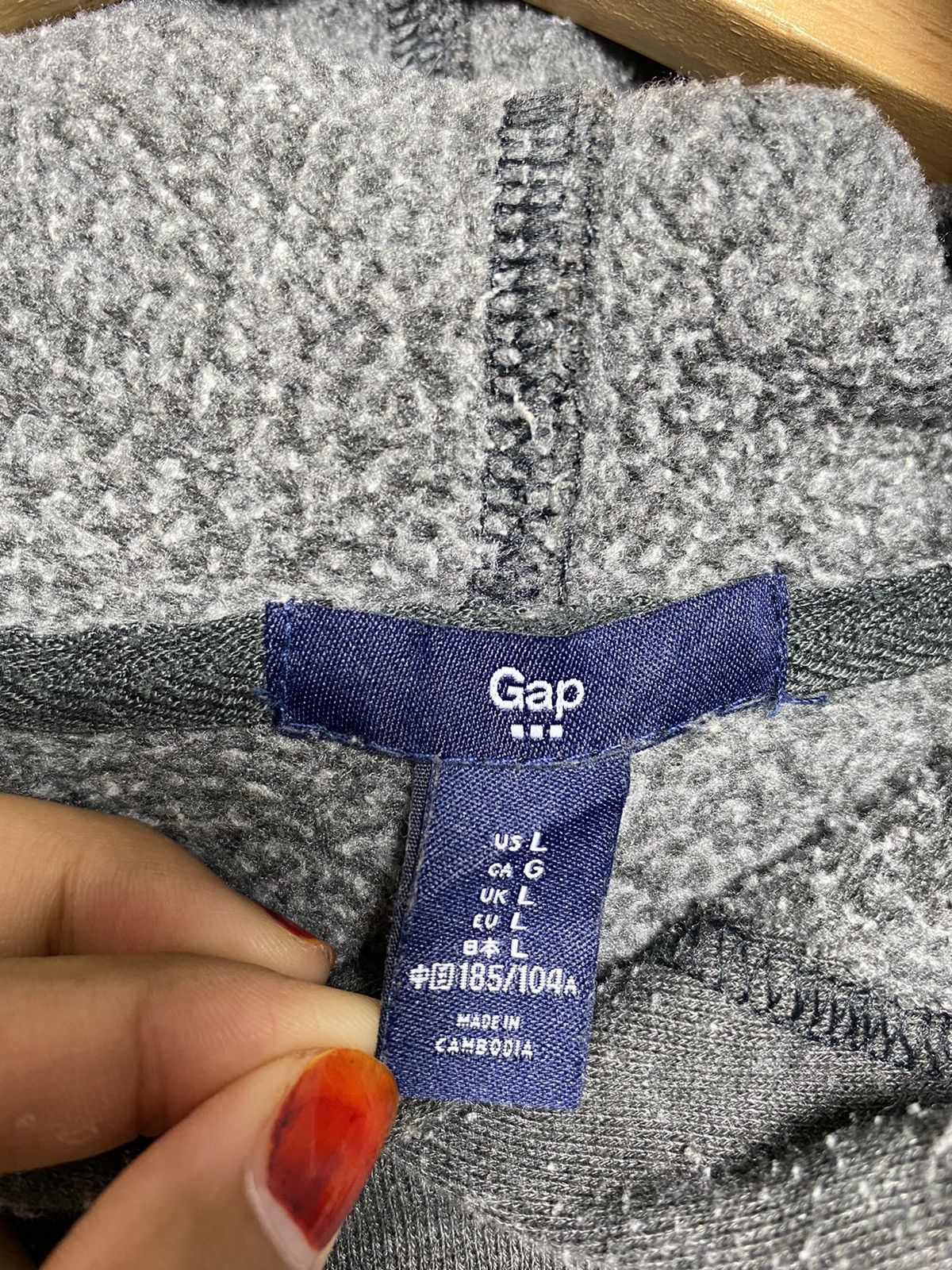 Japanese Brand Gap USA Embroidered Flacko Hoodies Travis Scott Size US L / EU 52-54 / 3 - 4 Thumbnail