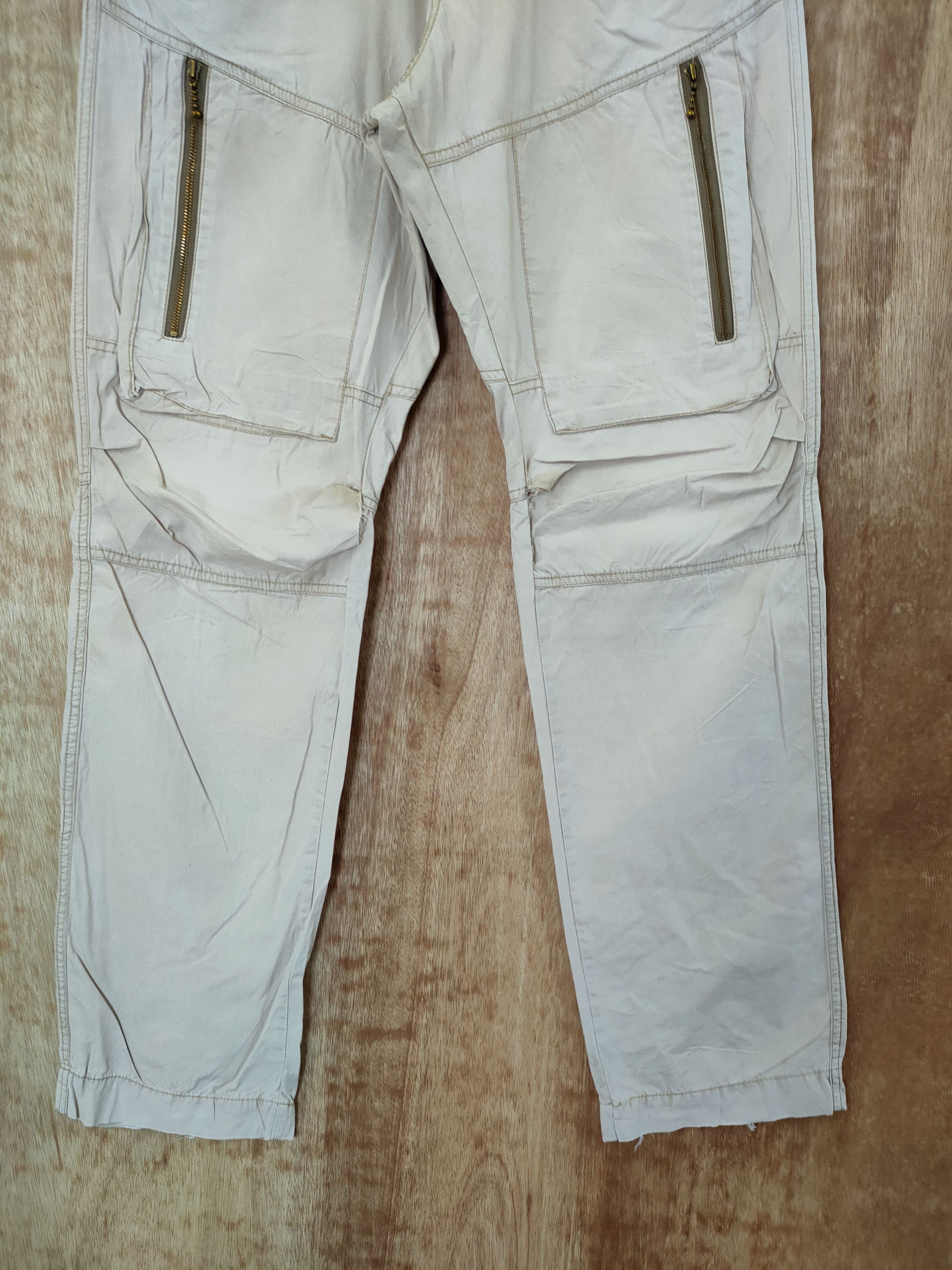 Takeo Kikuchi DL Takeo Kikochi cream Cargo Multipocket pants #46-349 Size US 30 / EU 46 - 2 Thumbnail